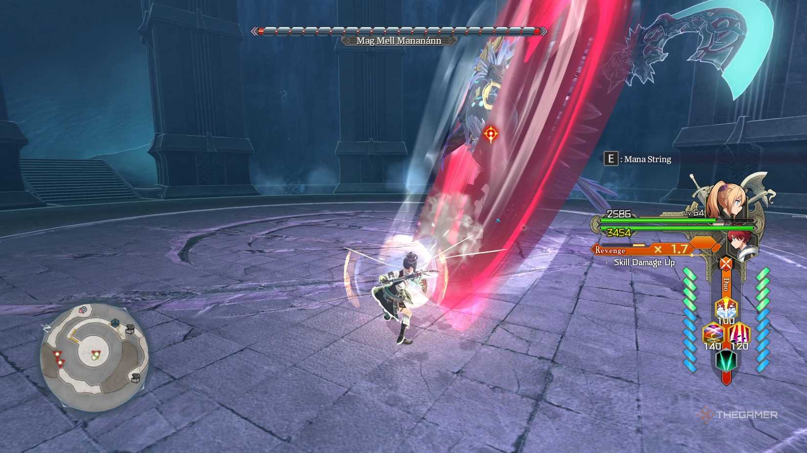 How To Beat Mag Mell Mananann In Ys X: Nordics