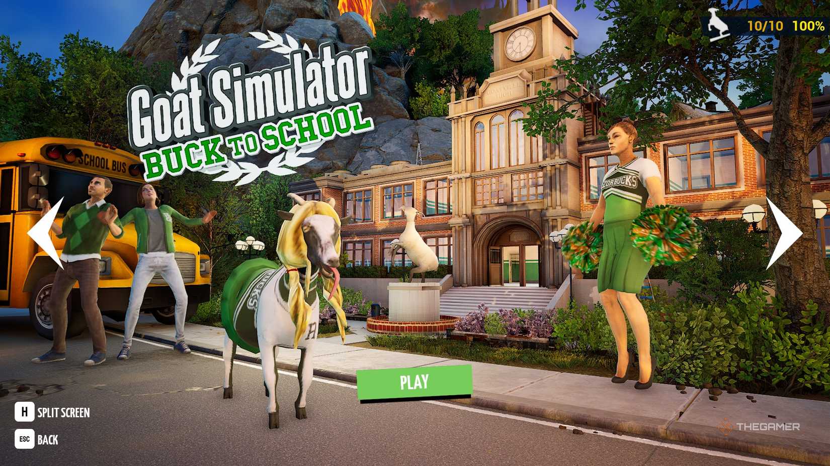 Goat Simulator Book Where To Find All Trophies In The School Level In Goat Simulator