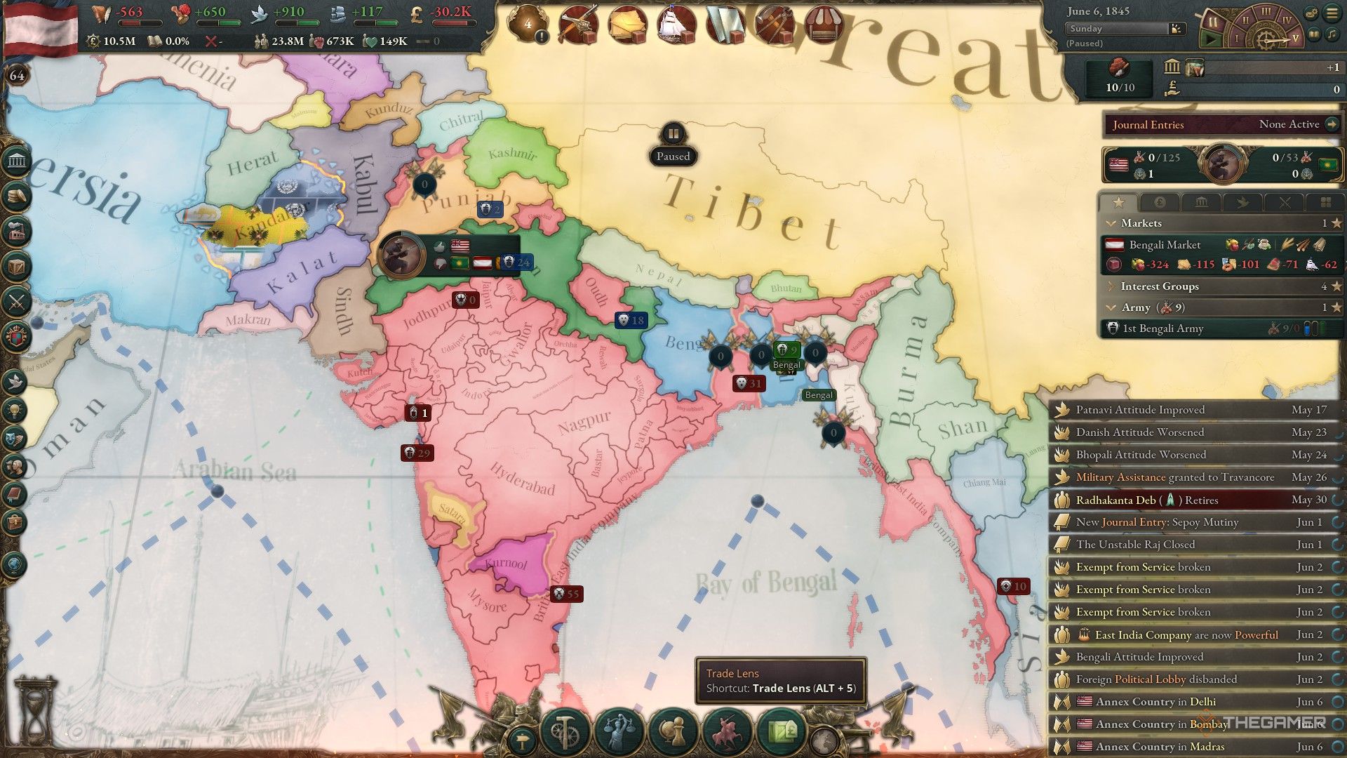 Pivot Of Empire Brings Much-Needed Depth To India In Victoria 3