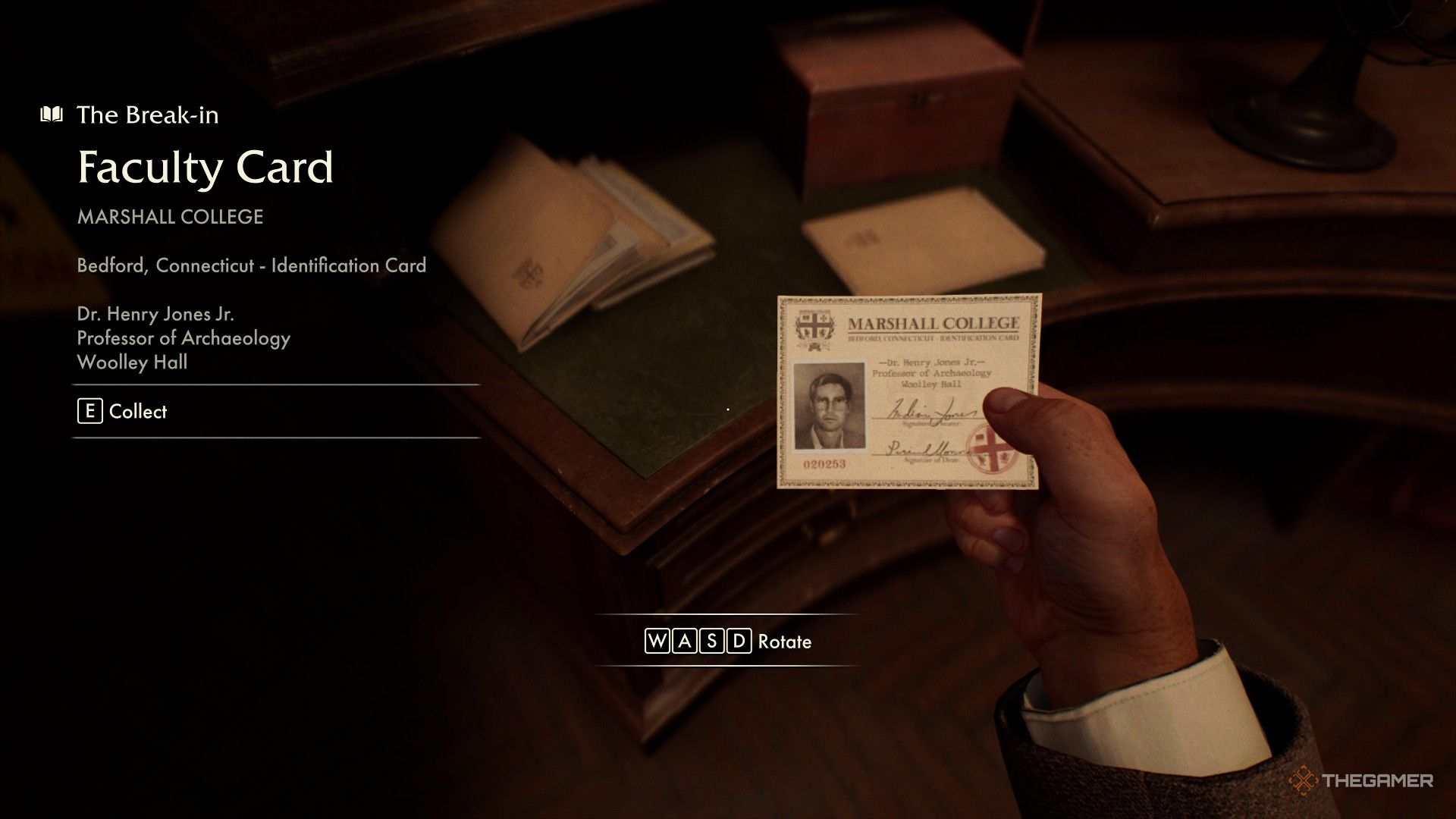 Where To Find Every Note At Marshall College In Indiana Jones And The ...