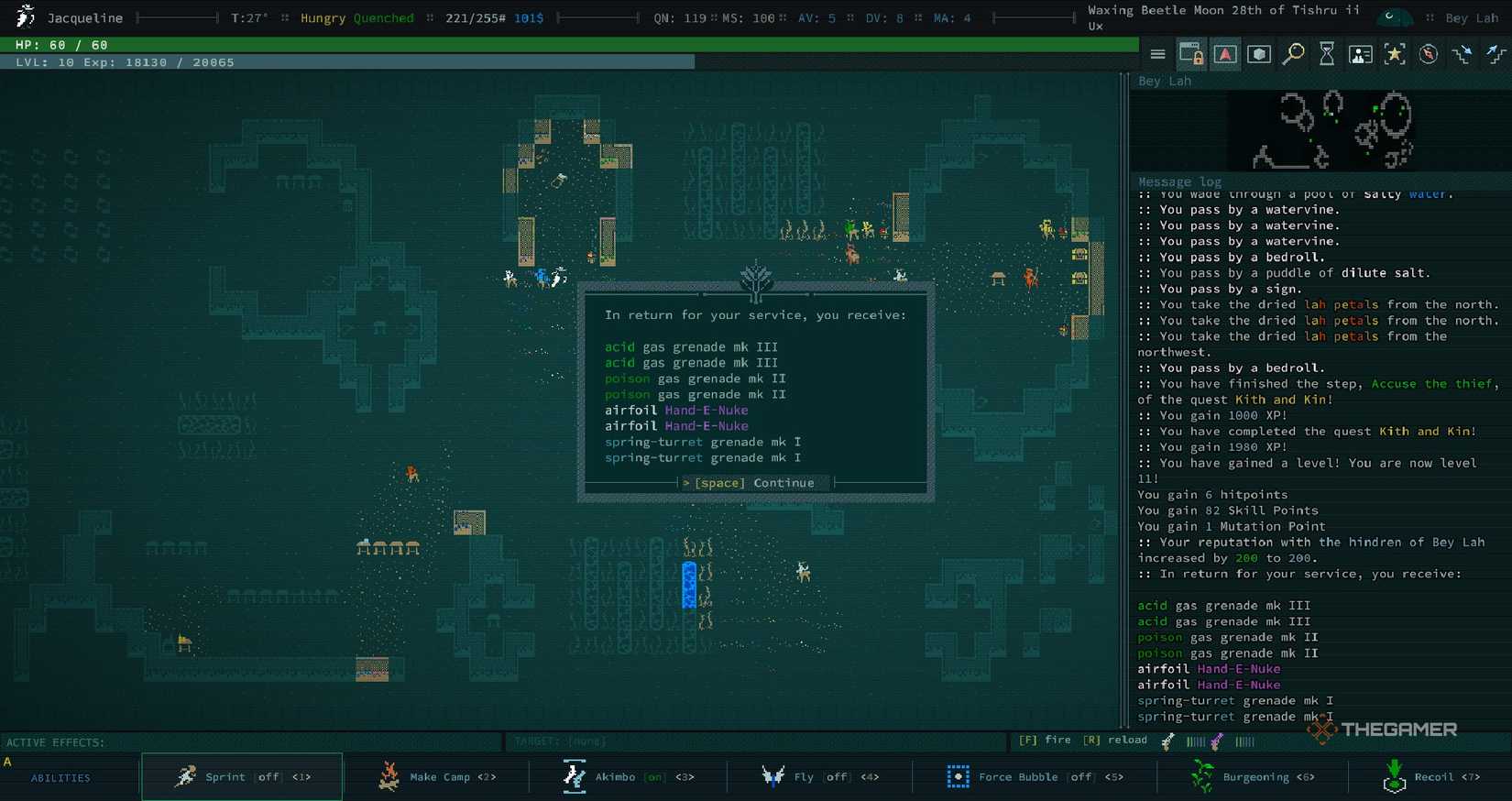 Who To Accuse In Bey Lah In Caves Of Qud