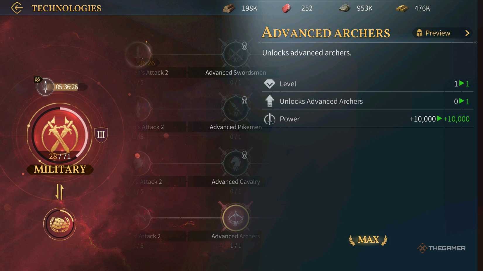How To Upgrade Basic Units In AoE Mobile