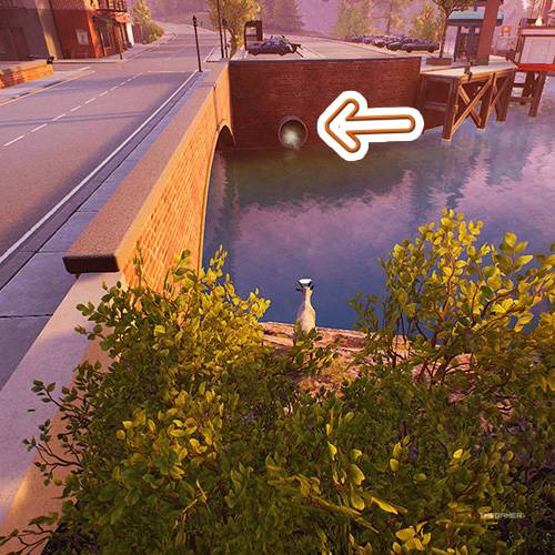 Where To Find All Trophies In The Goat City Bay Level In Goat Simulator