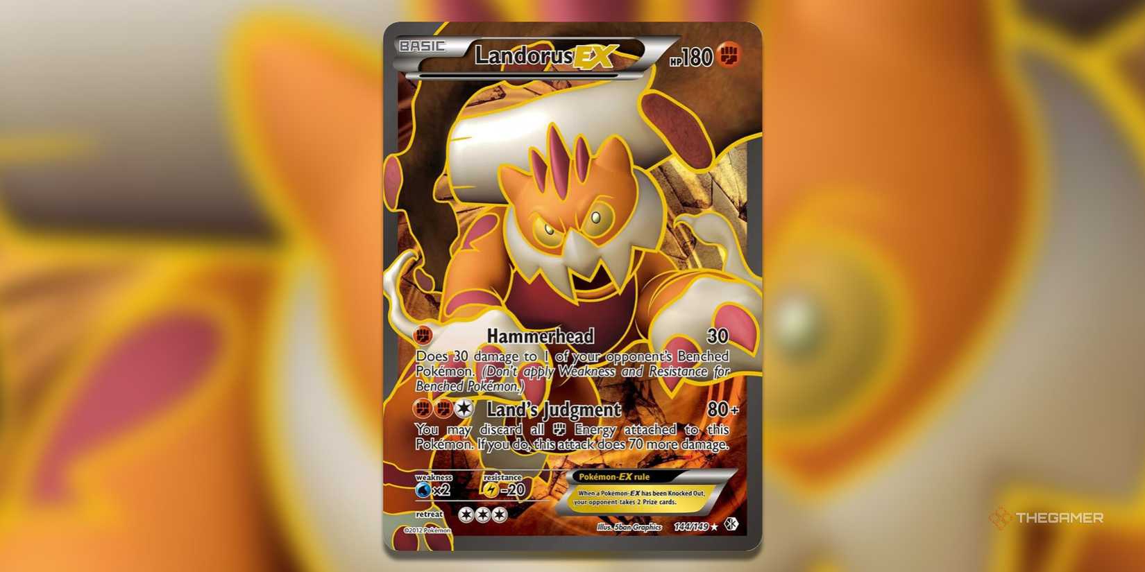 landorus ex pokemon card value (30/64) - Paradise Dragona (sv7a) this attack does 70 more damage. Landorus EX #144 Prices |