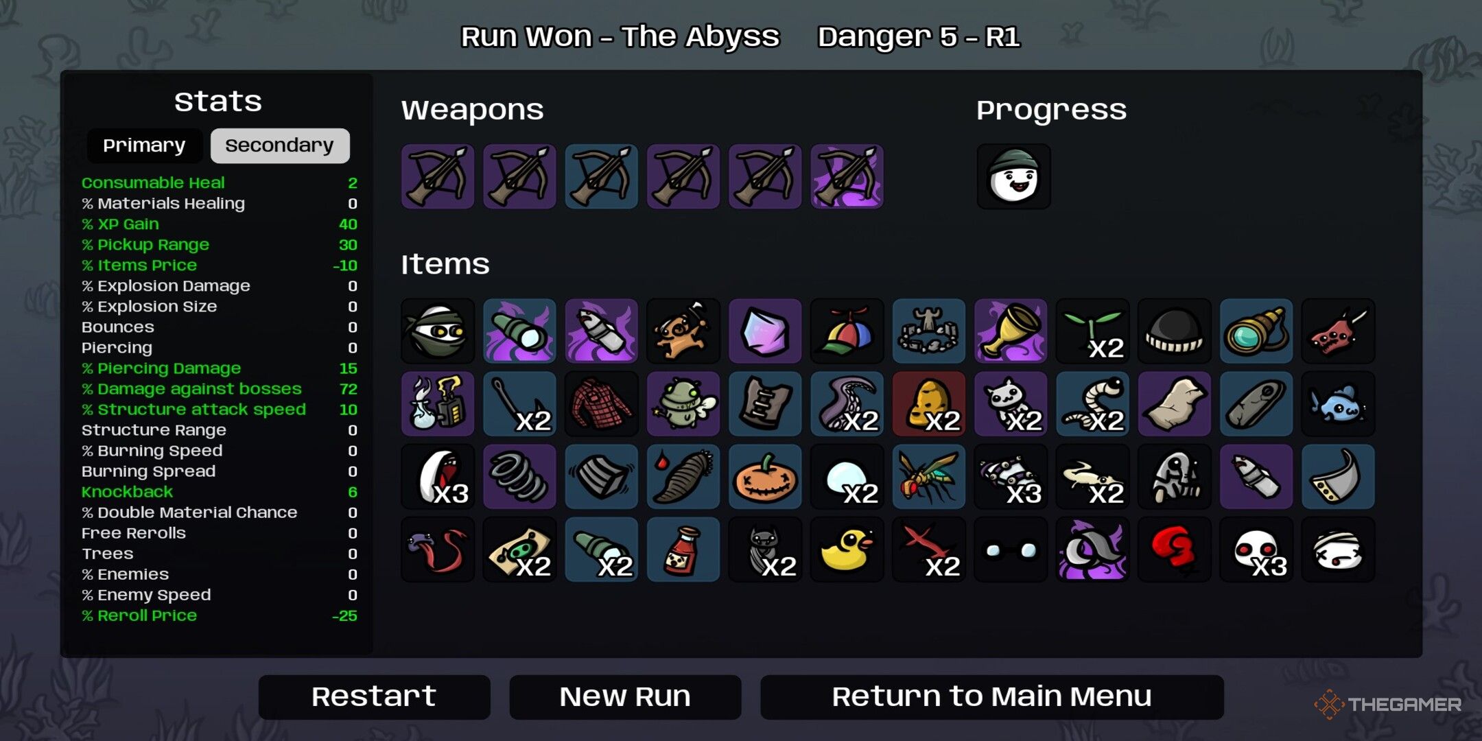 The Best Hunter Build For Brotato