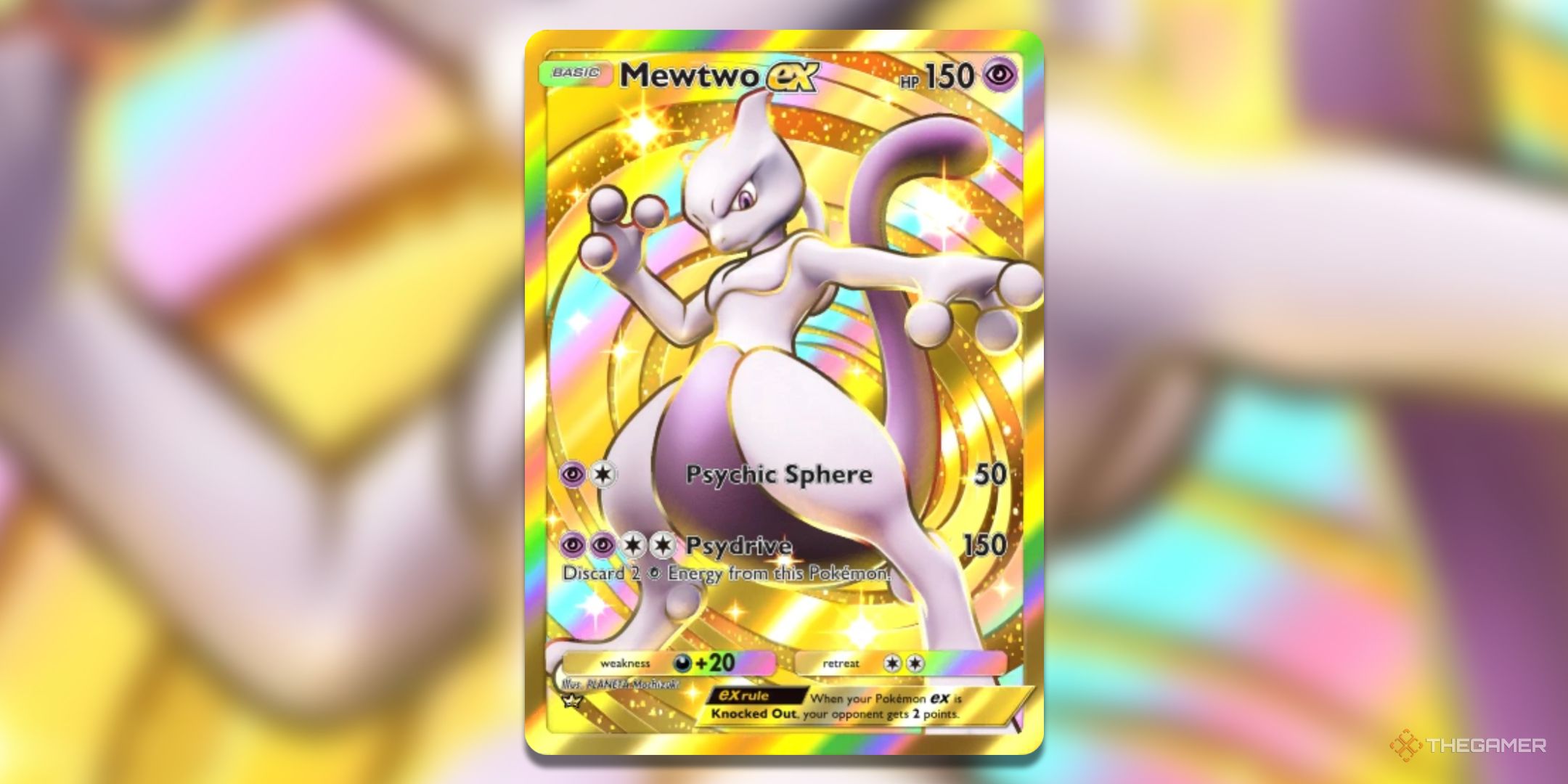 gold mewtwo card pokemon tcg pocket Vstar 086/078 - Go pokemon 24k gold card Mewtwo