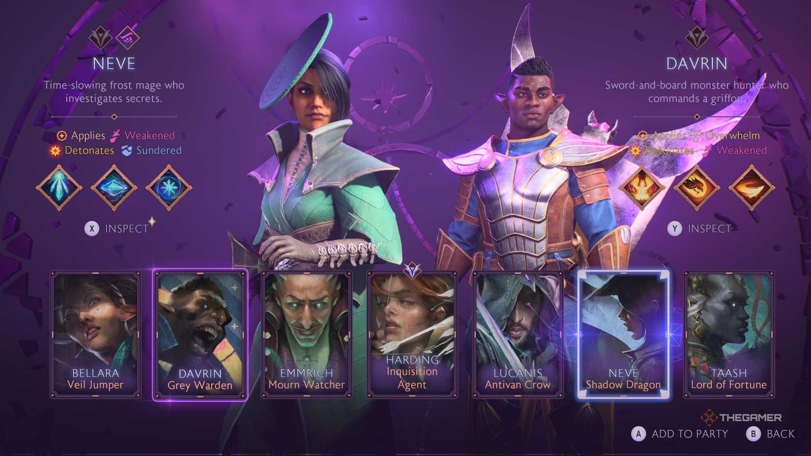 Which Companions Should You Use Together In Dragon Age: The Veilguard?