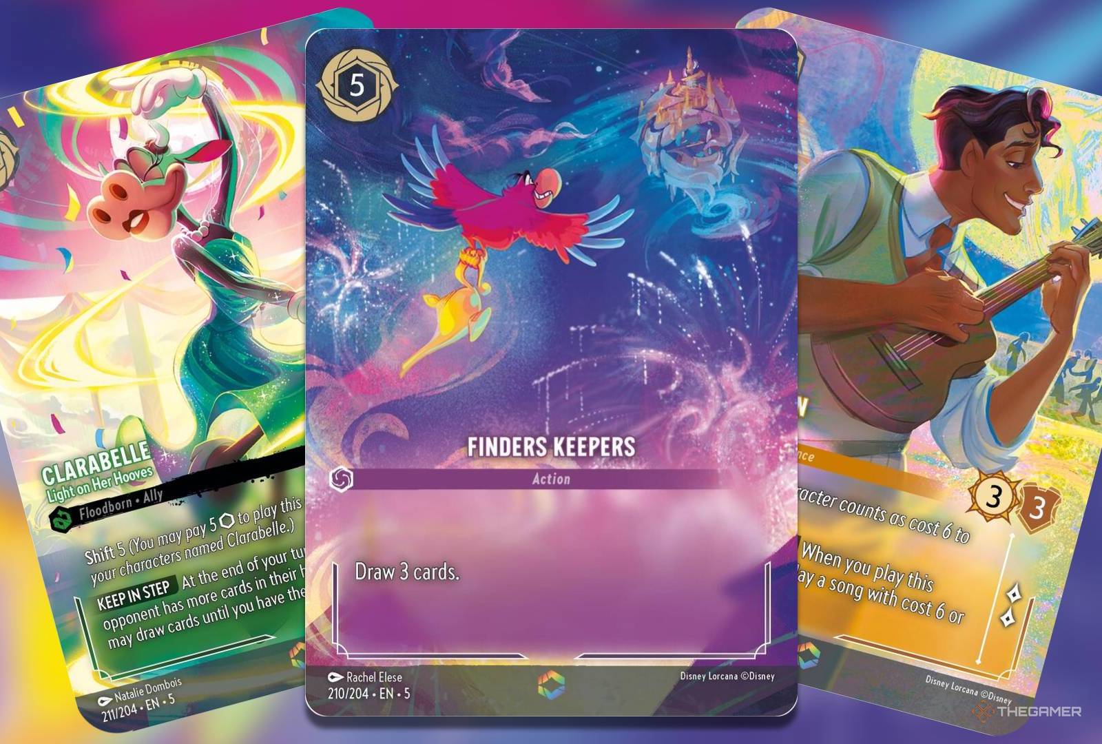 clarabelle lorcana card Clarabelle - Light on Her Hooves (Enchanted) Chapter 5 main image 1