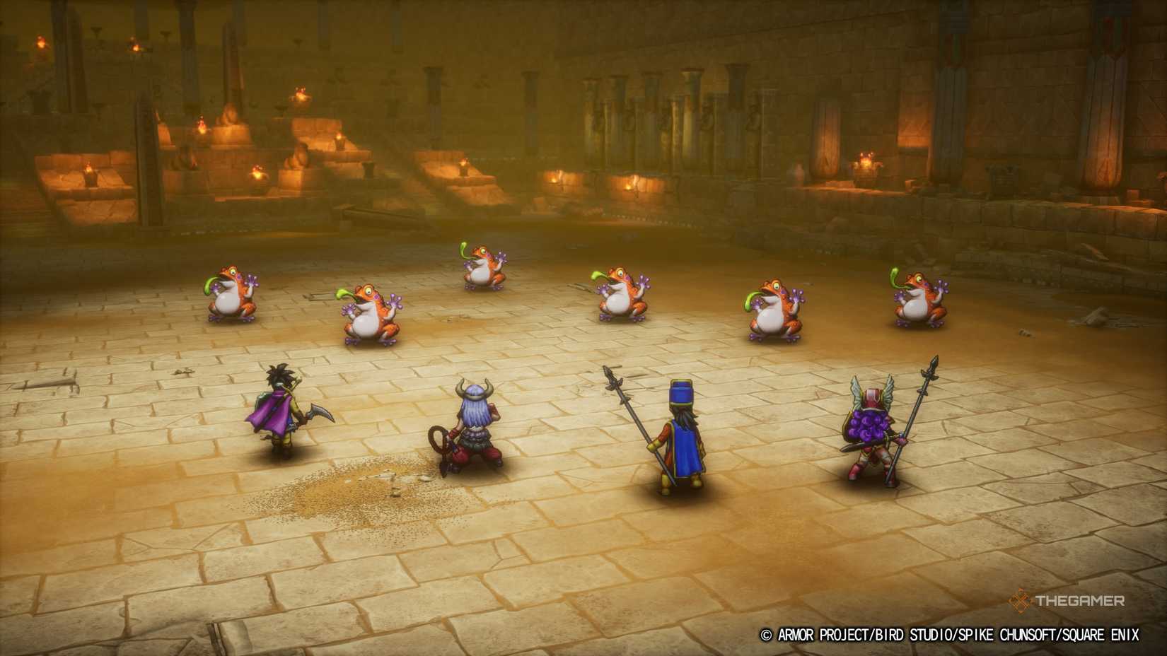 How To Beat The Ripper Of The Rift Boss In The Great Pyramid In Dragon  Quest III Remake