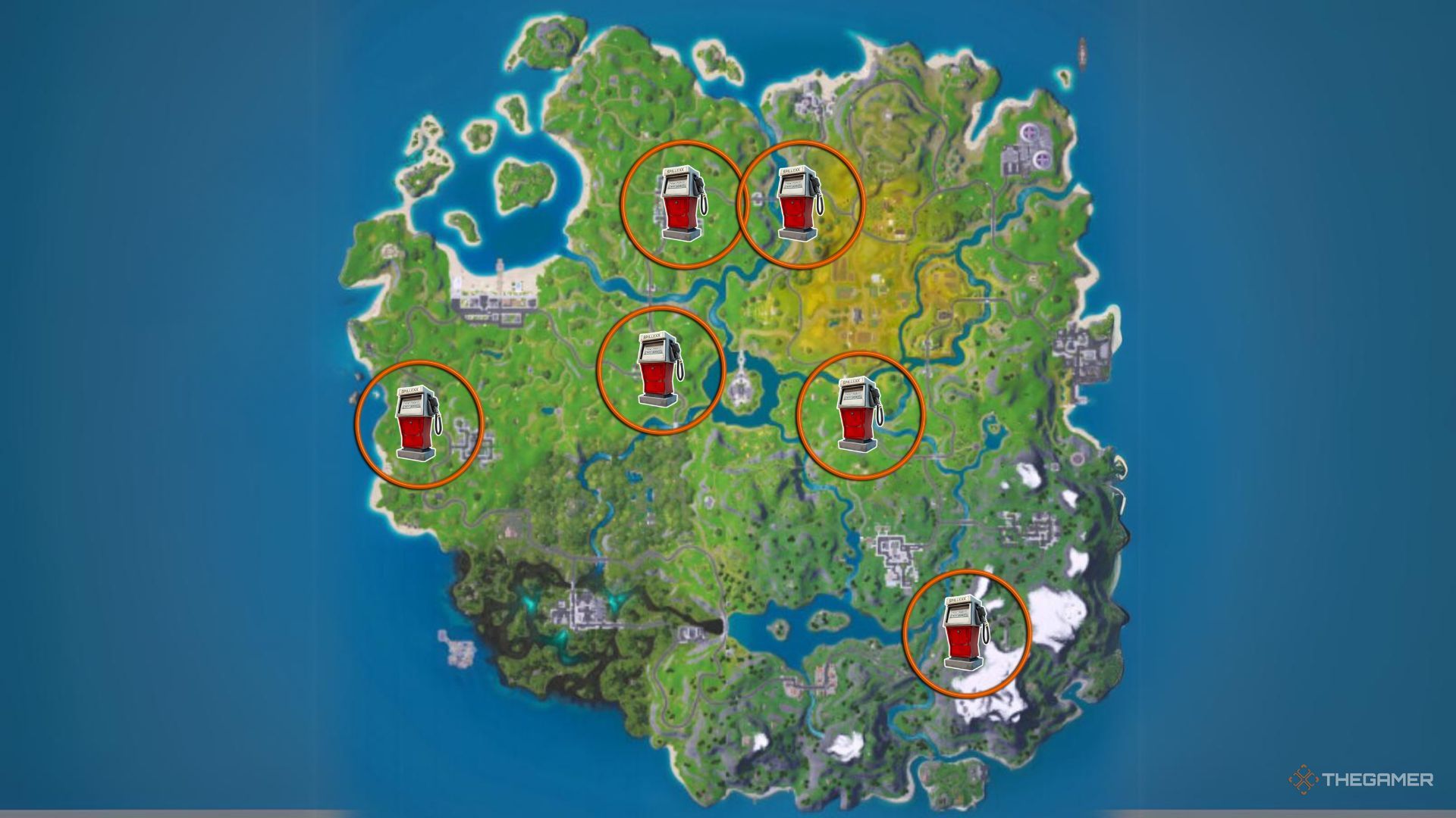 Where To Find All Gas Stations In Fortnite: Chapter 2 Remix