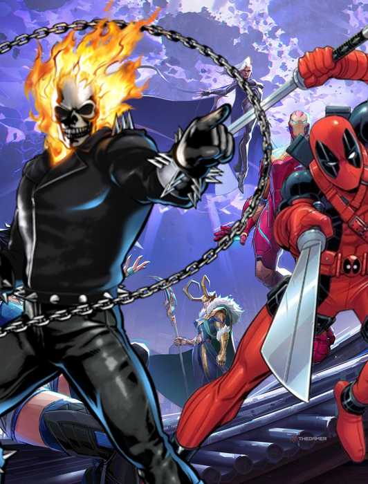Ghost Rider Marvel Rivals Render Marvel Rivals 33 Character Launch Roster Revealed