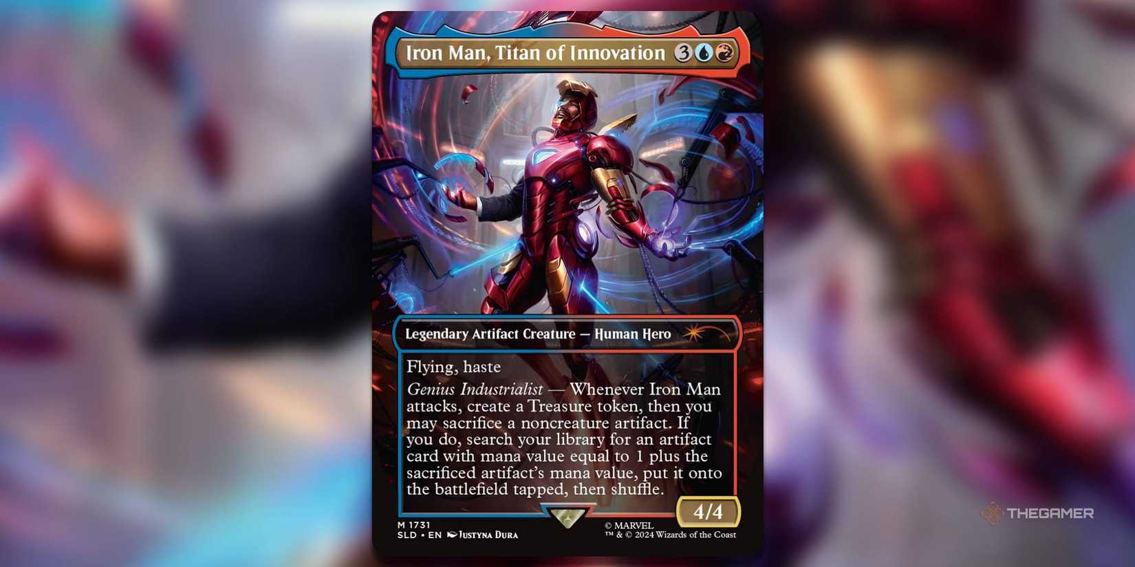 iron man mtg cards Amazon.com: Magic The Gathering Secret Lair x Marvel's Iron Man main image 0