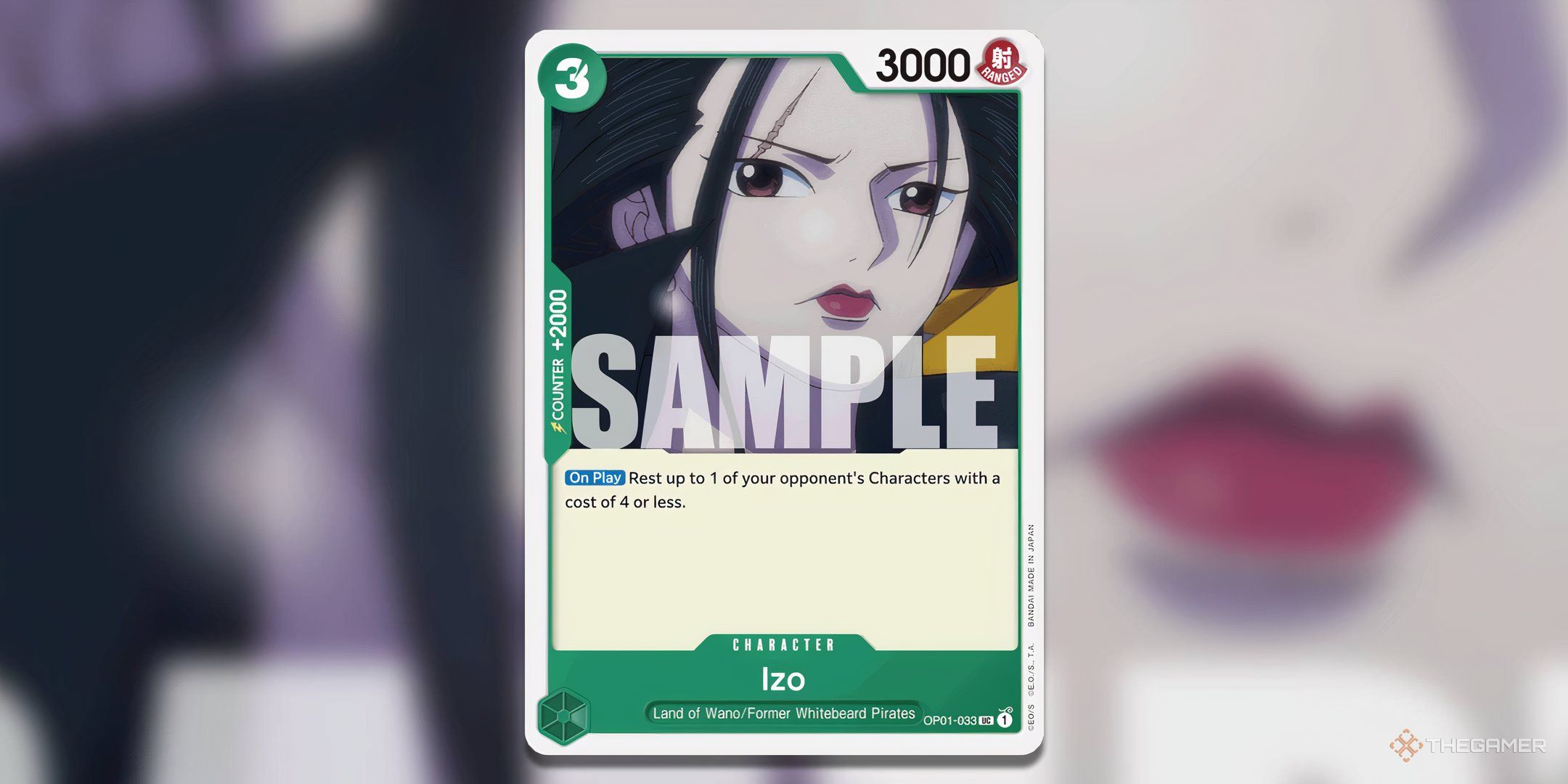 izo one piece card game One Piece Card Game: Izo