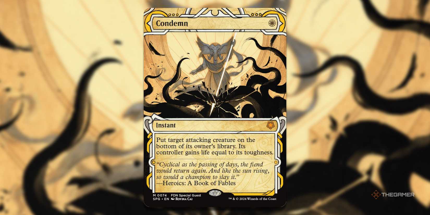 kefka court mage mtg card Kefka, Court Mage // Kefka, Ruler of Ruin (Borderless) (Surge Foil) [F main image 0