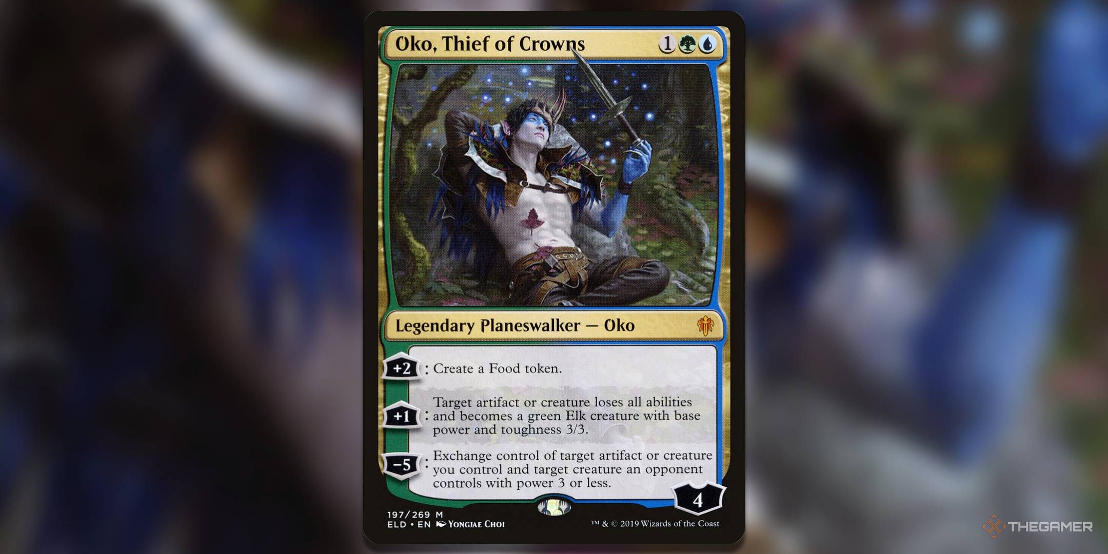 Carta de Oko, Thief of Crowns em Magic: The Gathering Arena
