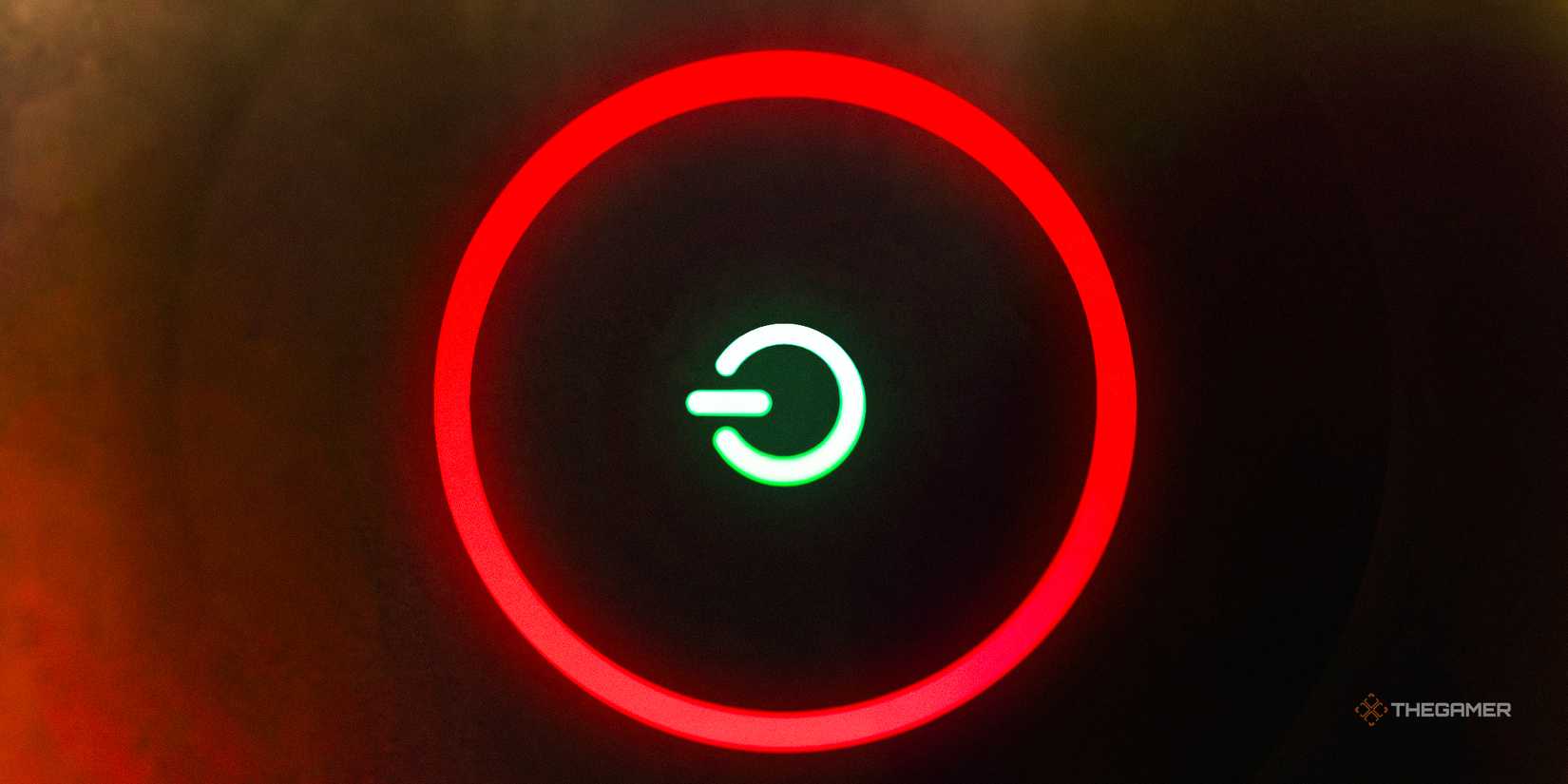 NEWS Xbox red ring of death over a grungy black background.