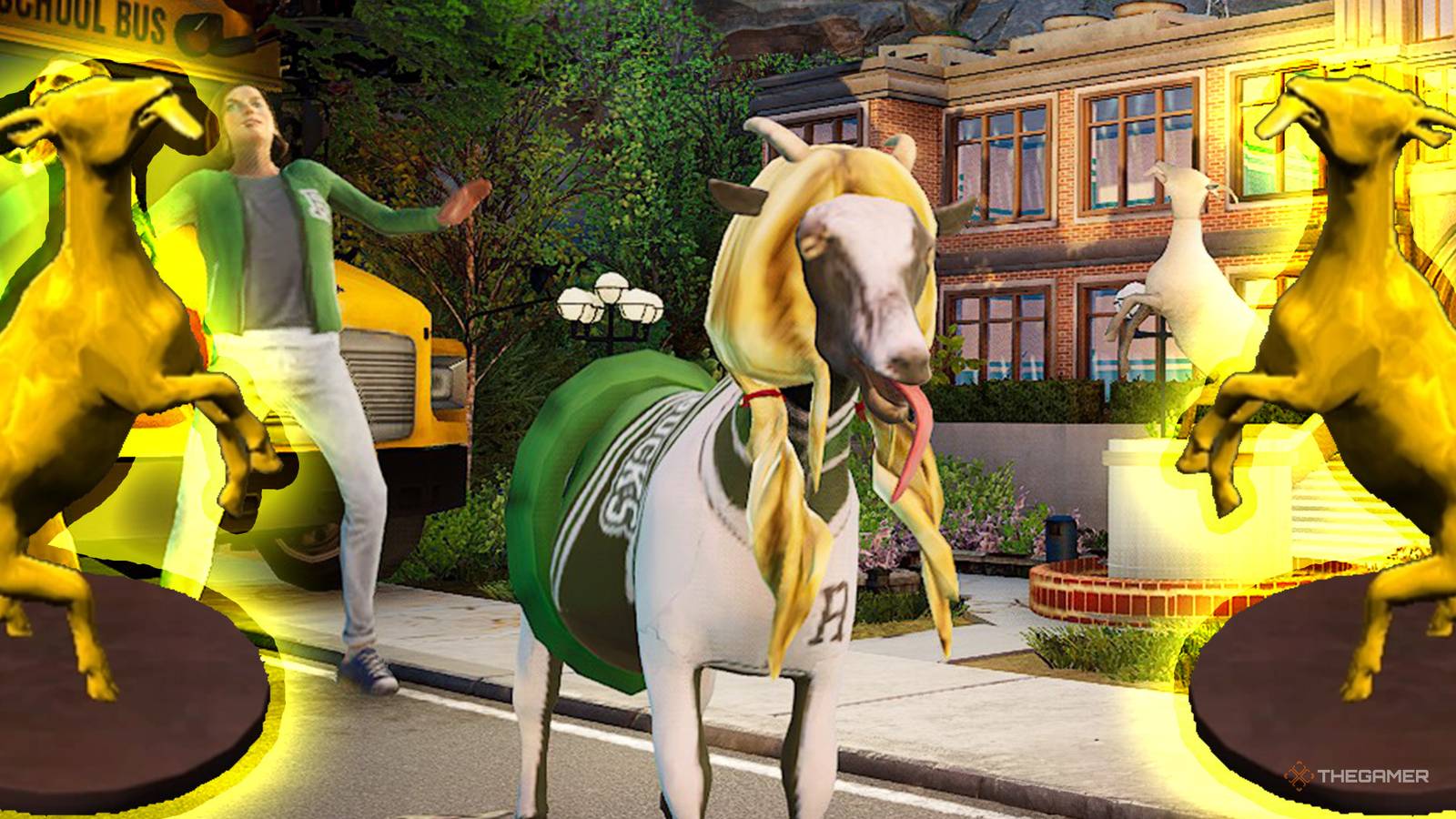 Goat Simulator Remastered Wallpaper