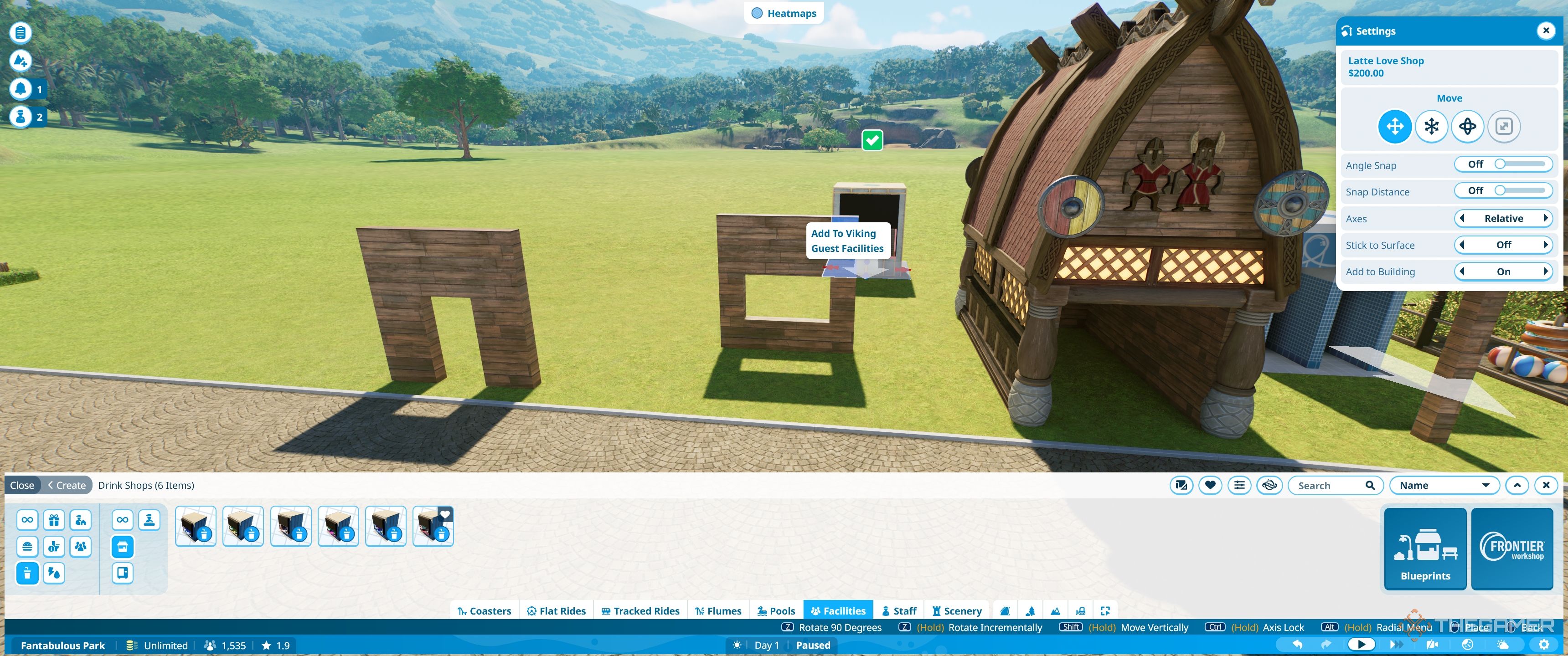 How To Build And Edit Shops And Buildings In Planet Coaster 2