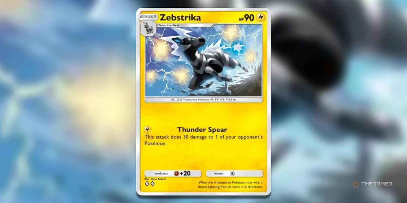 zebstrika pokemon card value rapid strike Pokmon - Scarlet & Violet - Destined Rivals Stage 1 Zebstrika HP 110 Low Kick