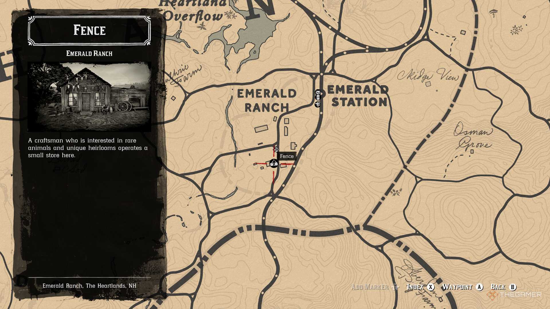 Emerald Ranch Rdr2 Where To Fence Stolen Goods In RDR2