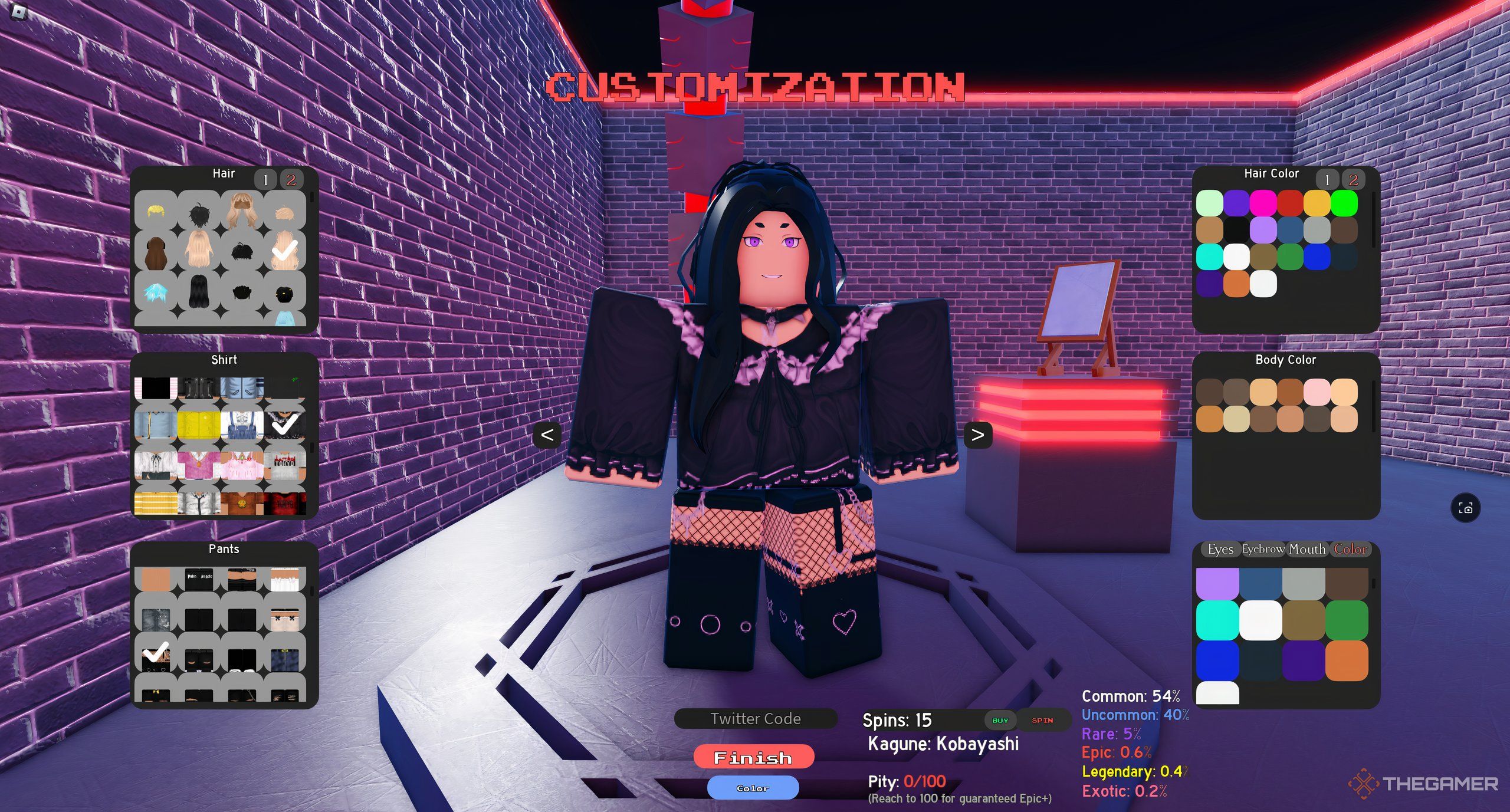 How to Change Your Kagune In Roblox: Project Ghoul