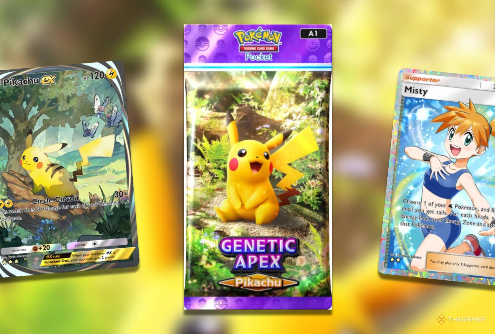 The Best Cards From Genetic Apex Pikachu In Pokemon TCG Pocket The Best Cards From Genetic Apex Pikachu In Pokemon TCG Pocket