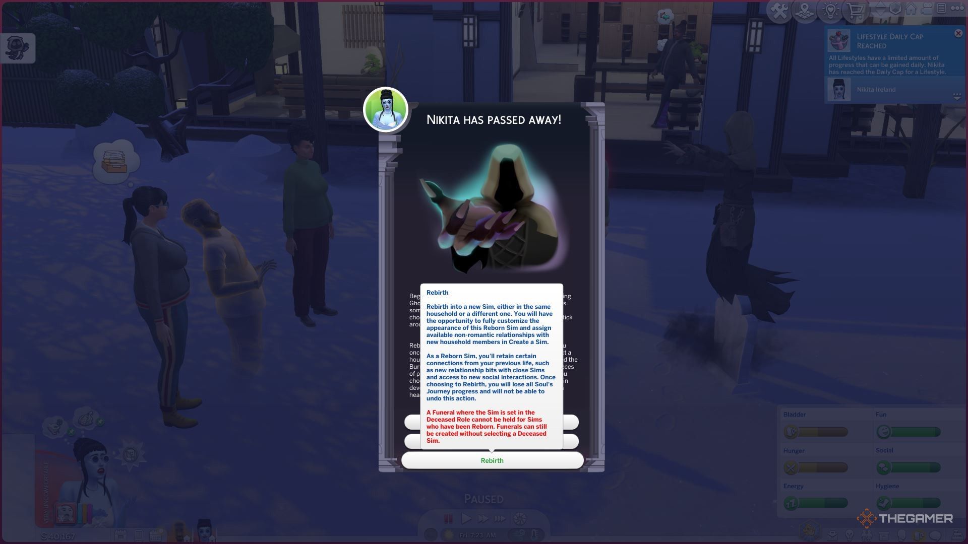 How To Reincarnate A Sim Through Rebirth In The Sims 4: Life & Death
