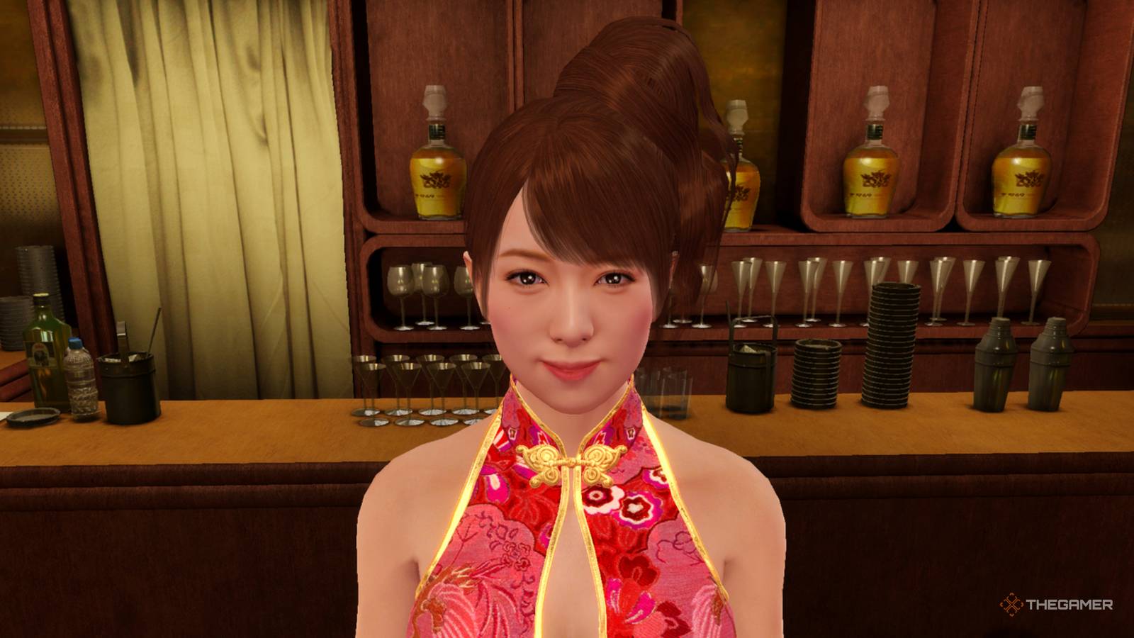 bodycon dress yakuza kiwami How To Rank Up With Hostess Yui In Boat neck