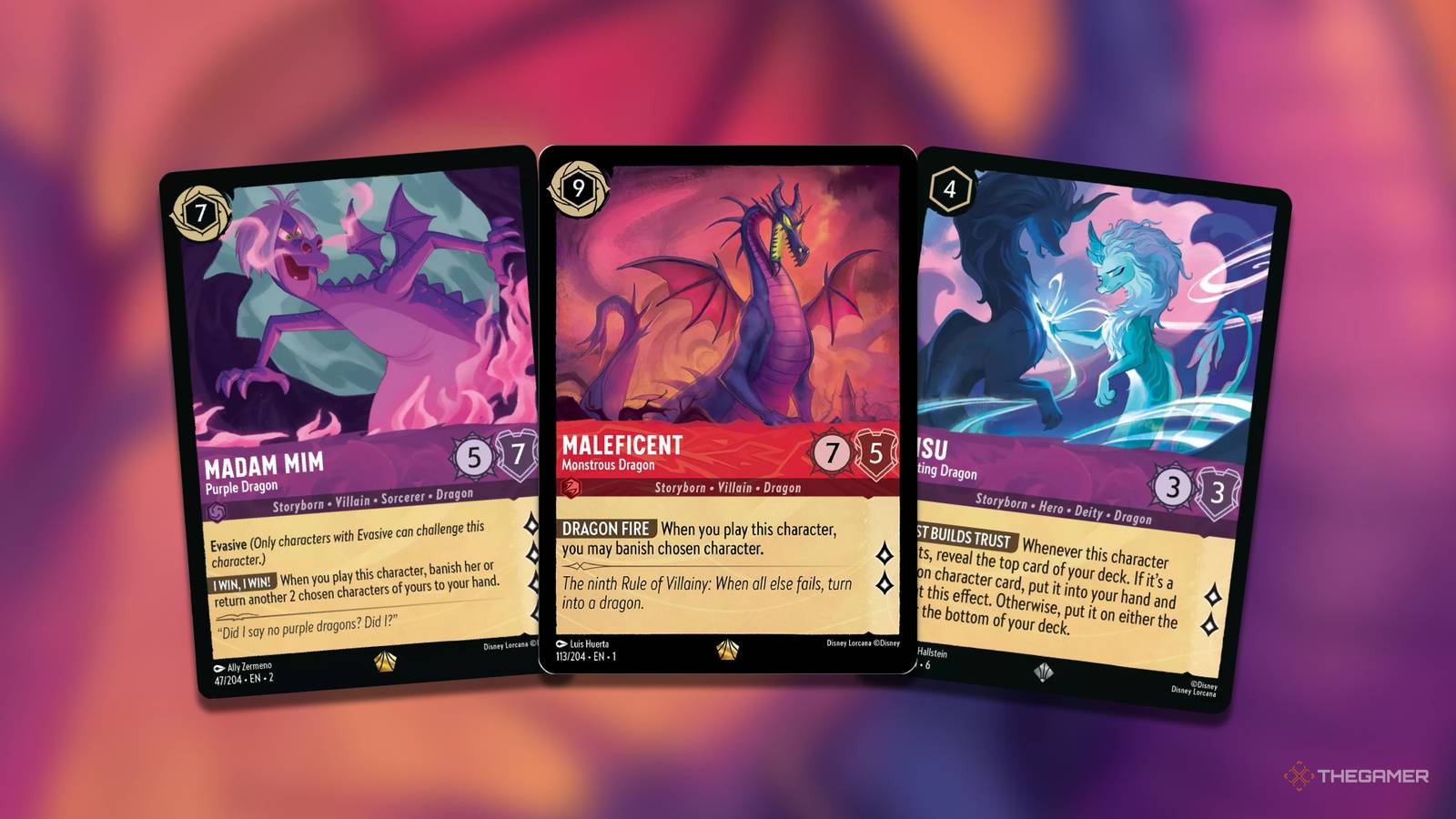 The Best Dragon Cards In Disney Lorcana The Best Dragon Cards In Disney Lorcana