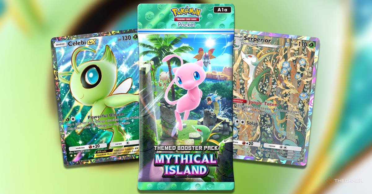 The Best Grass Pokemon In Mythical Island In Pokemon Pocket