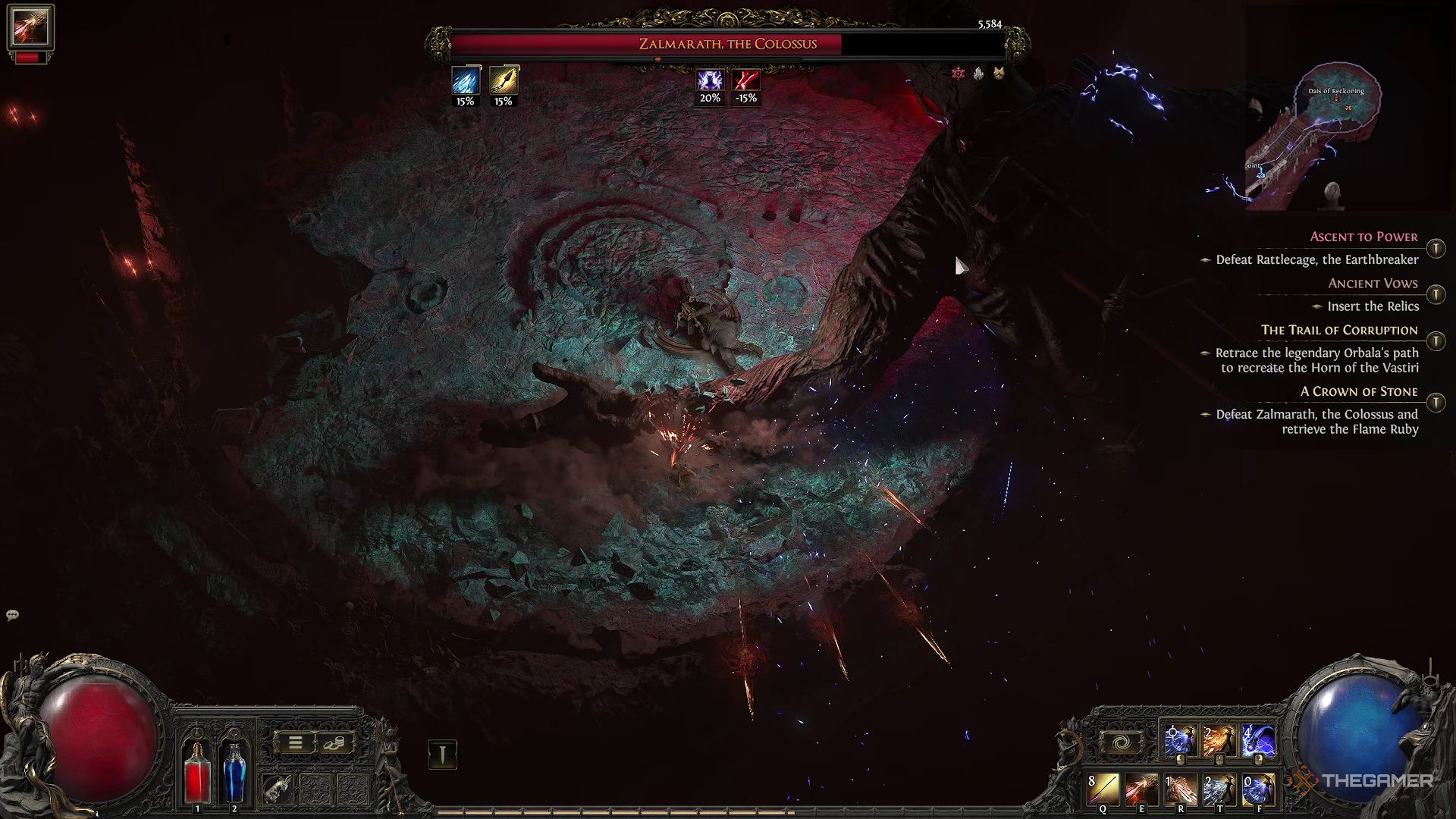 How To Beat Zalmarath, The Colossus In Path Of Exile 2