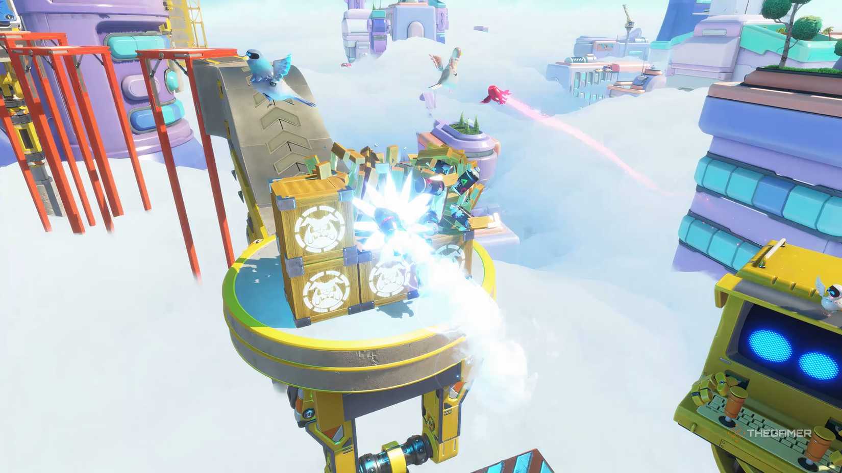 Astro Bot Building Block How To Complete Building Speed In Astro Bot