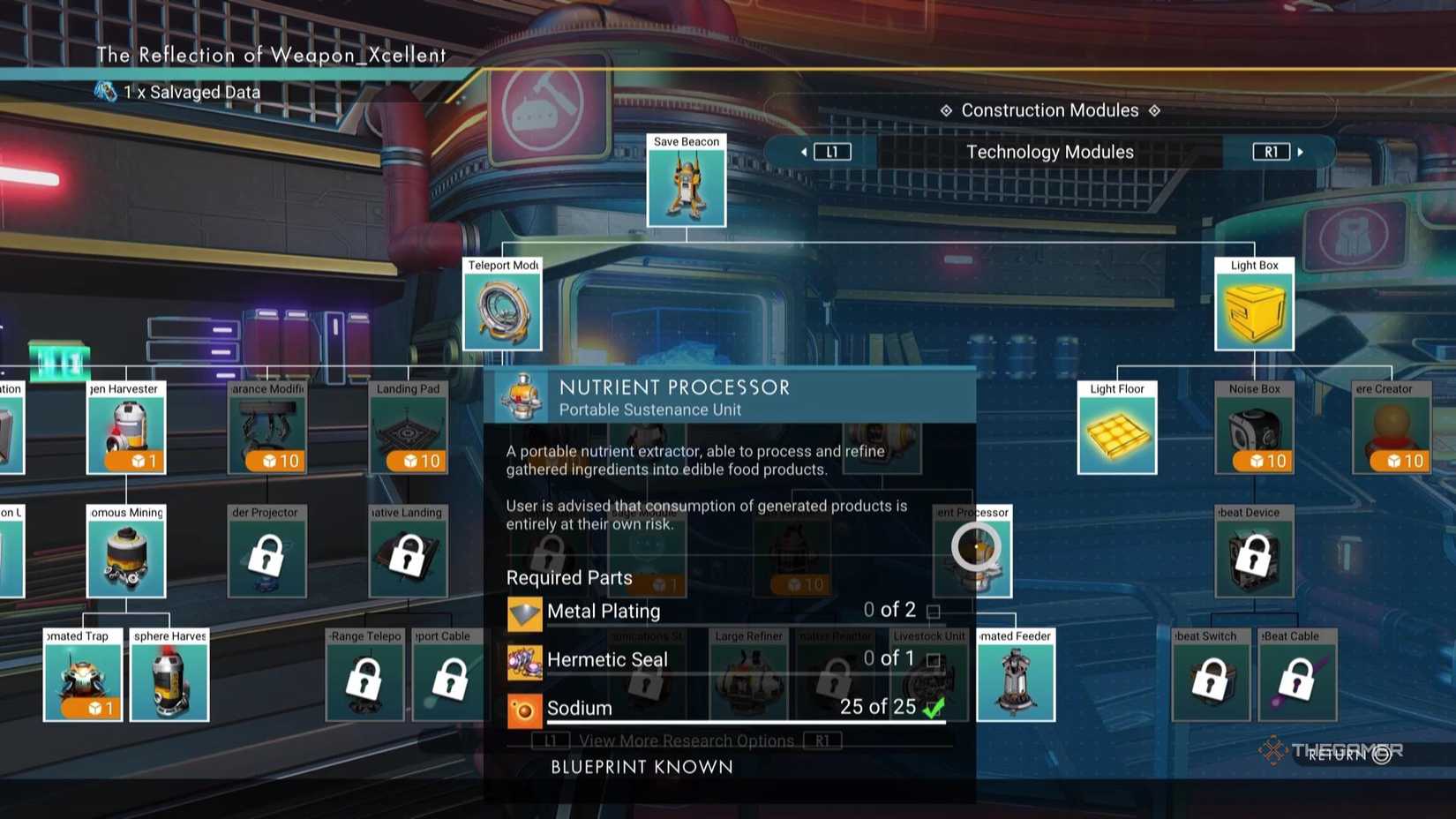 How To Cook In No Man's Sky