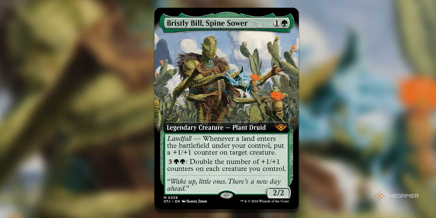 mtg bristly bill commander deck Bill, Spine Sower Custom Landfall Whenever a land enters the battlefield under your control Bristly Bill commander kinda busted