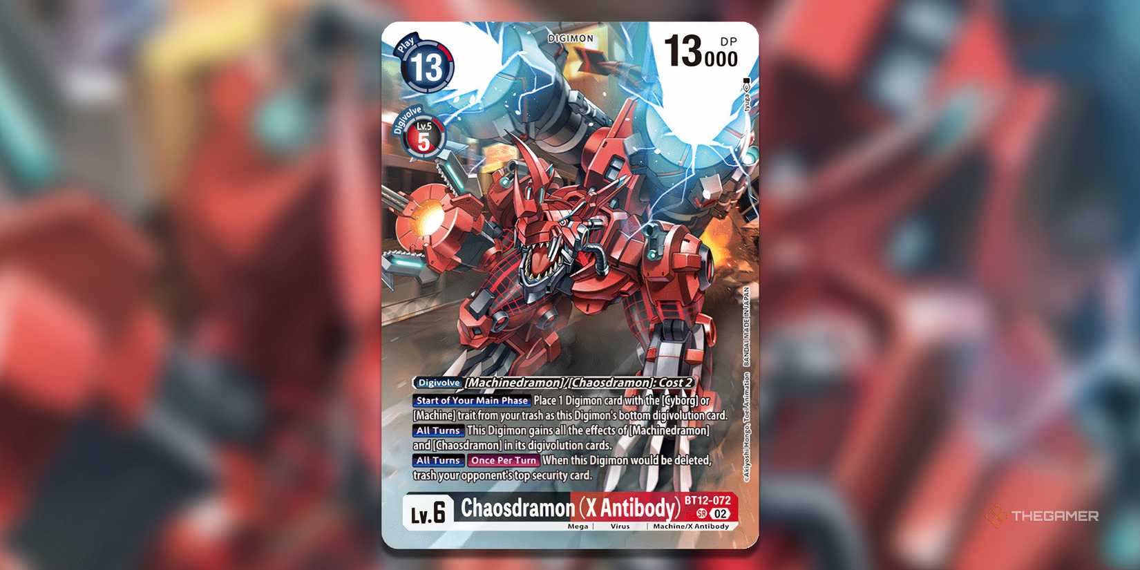 wargreymon digimon card Wargreymon Digimon Card Credit Card Credit Card Skin – Anime Town Creations main image 1