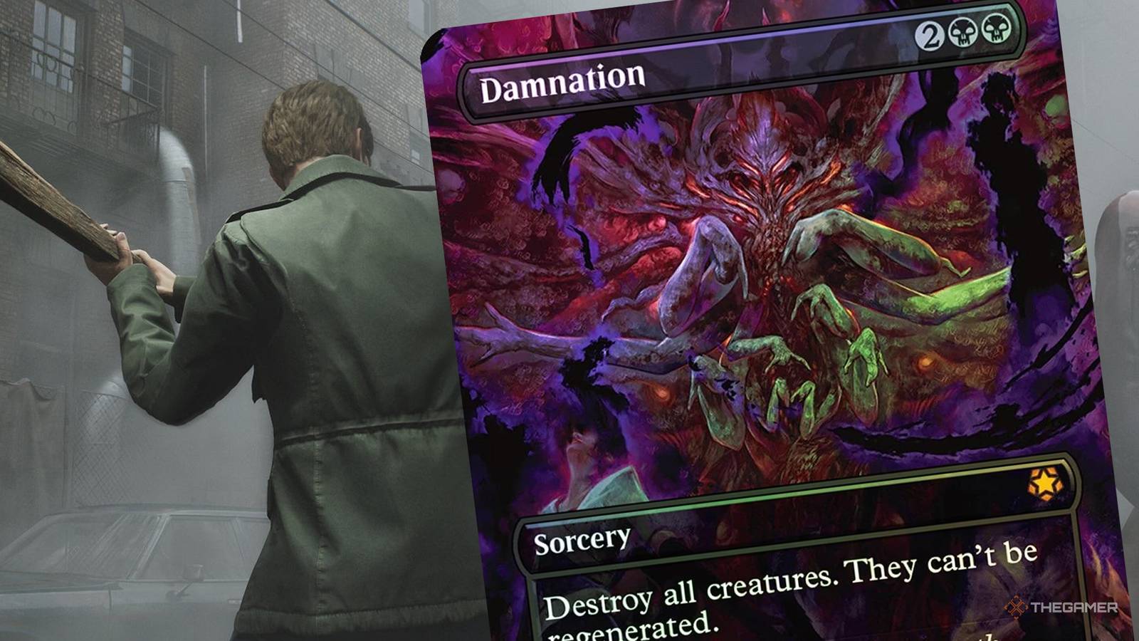 damnation mtg card Magic: the Gathering - Illustrated by Ian Miller. Seb McKinnon's Painting for Damnation