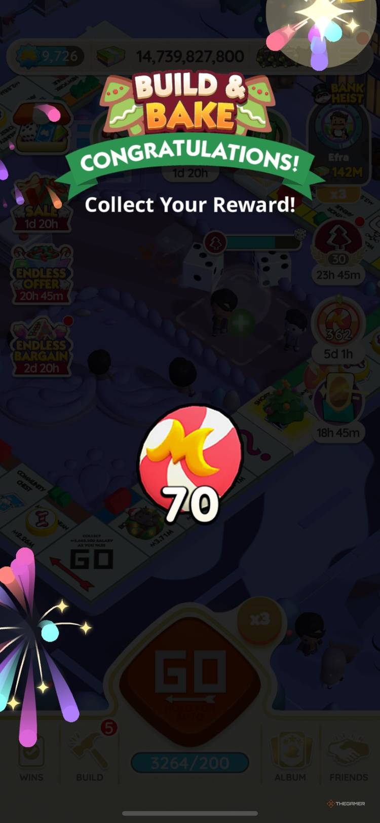 Monopoly GO Carry Service Fantastic Partners Event Mono-poly GO Full Carry Service - 80K Points Game Package, 2025 Strategy Battle Partners Pokémon TCG Cards - Foto 11