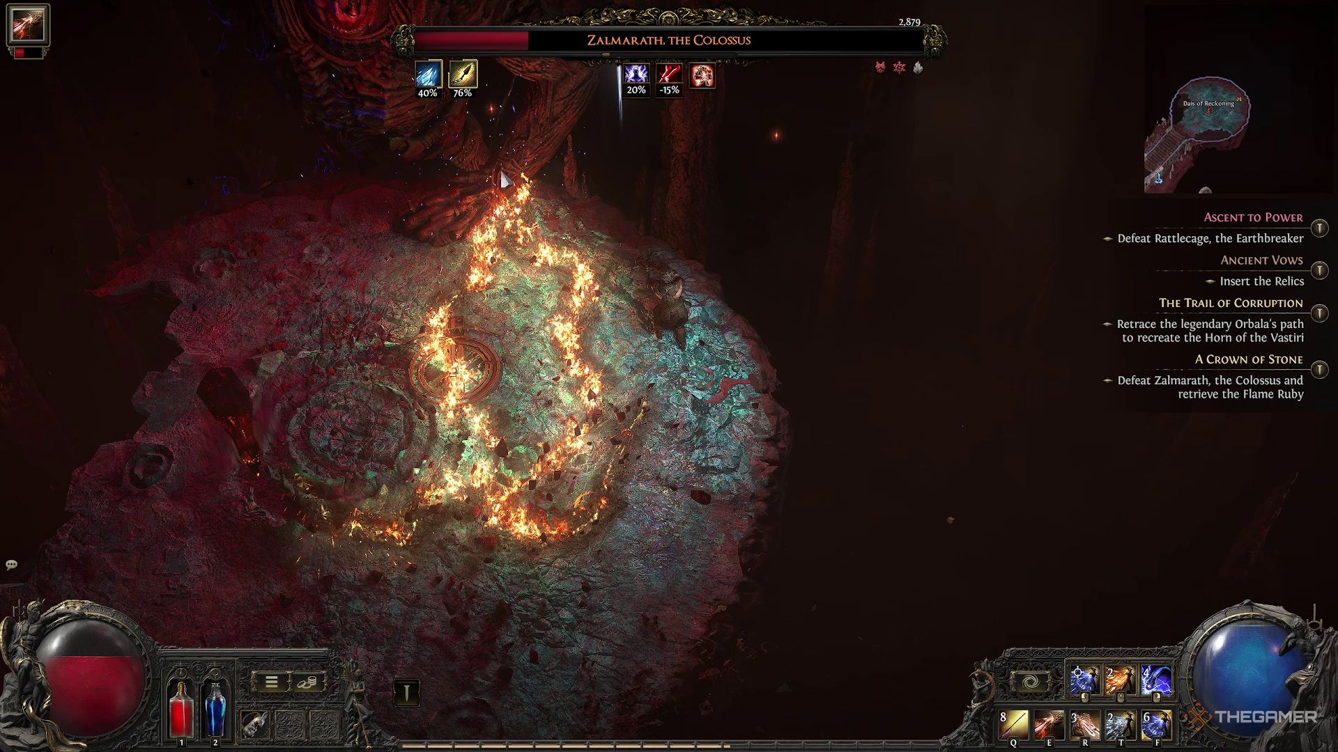 How To Beat Zalmarath, The Colossus In Path Of Exile 2