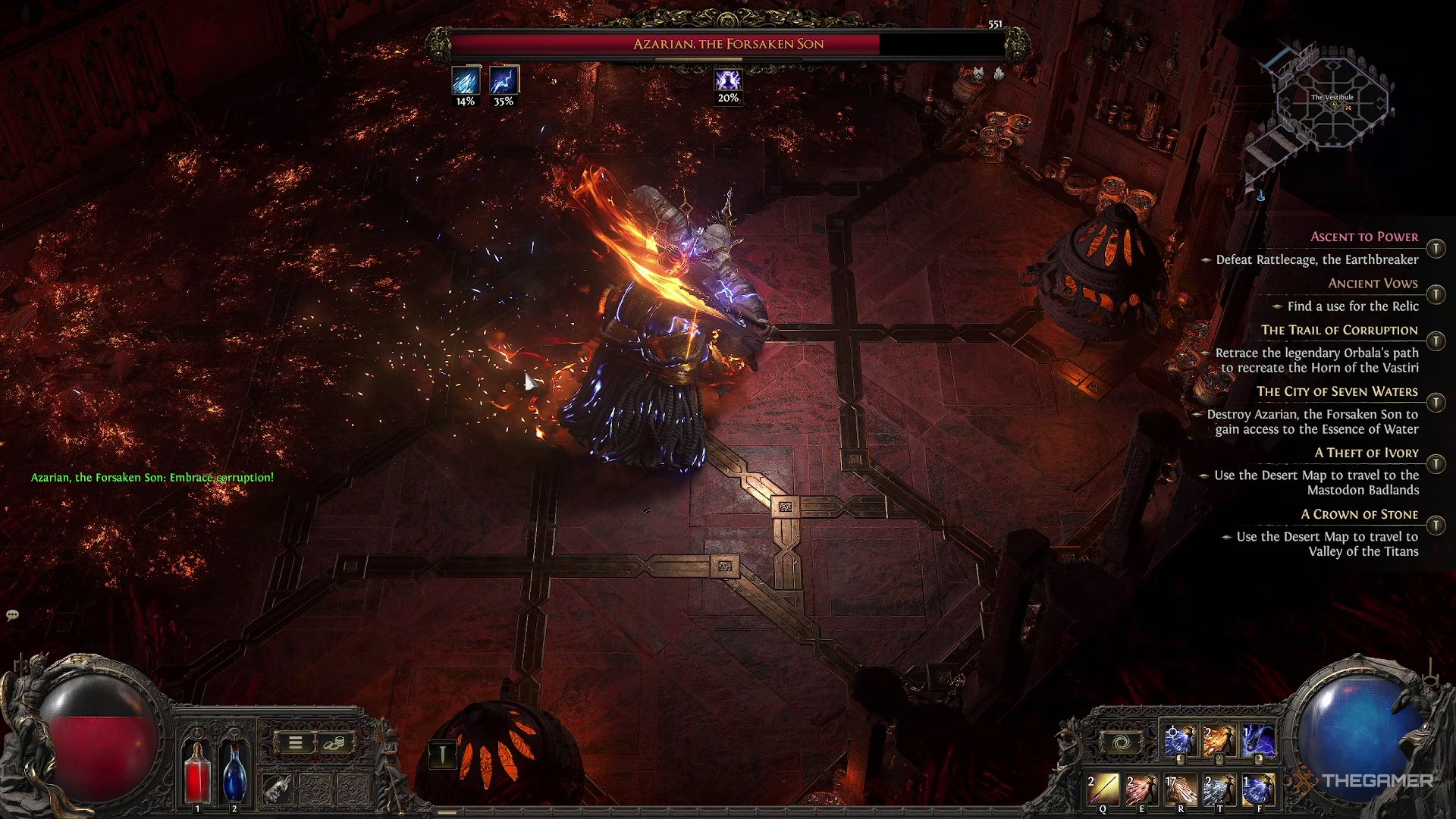 How To Beat Azarian, The Forsaken Son In Path Of Exile 2