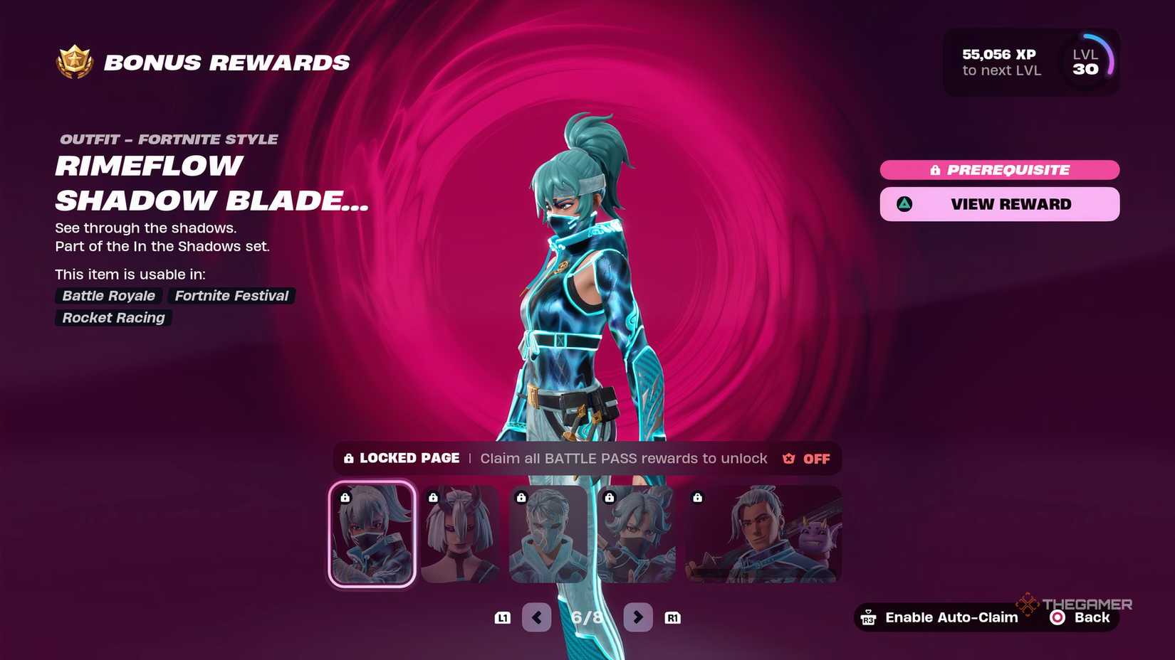Chapter 1 Pickaxe Every Battle Pass Item Reward In Fortnite: Chapter 6, Season 1
