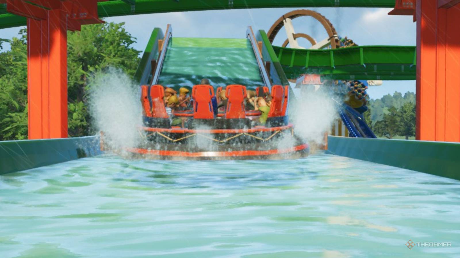 The Best Water Coaster And Flume Rapids Ride Blueprints In Planet Coaster 2