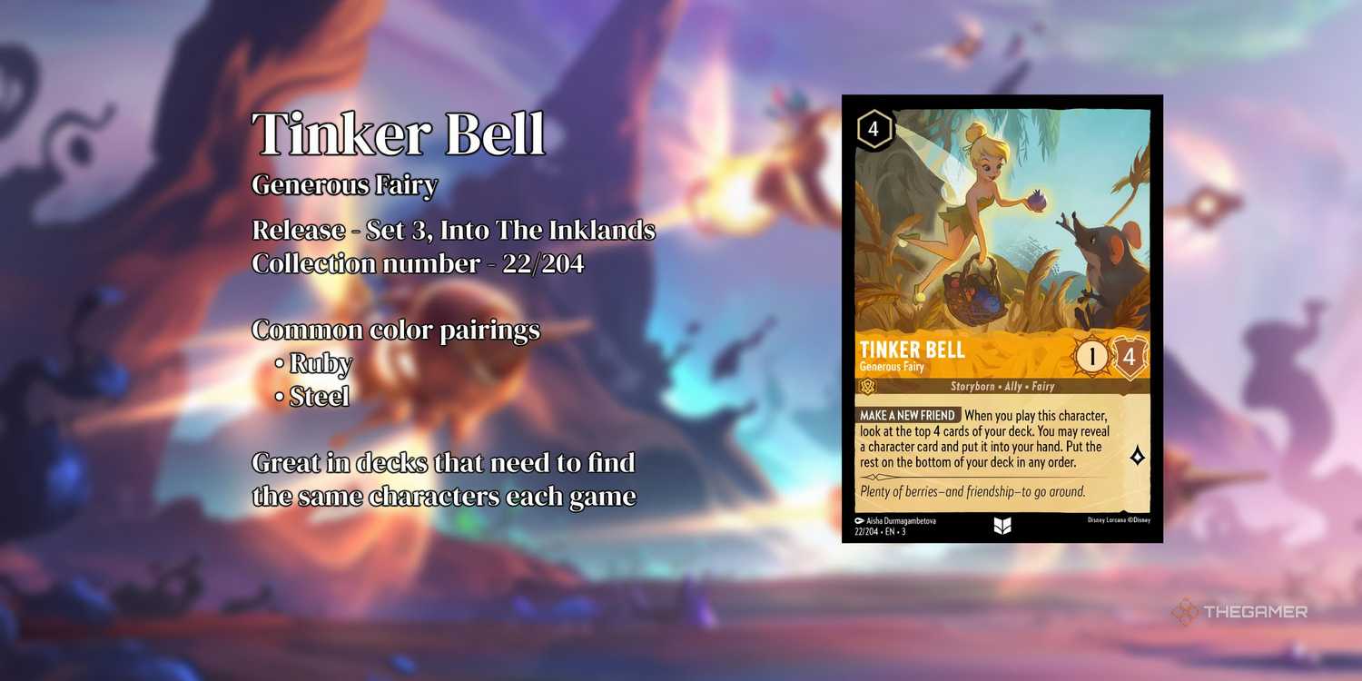 The BEst Fairy Cards In Disney Lorcana, Ranked The BEst Fairy Cards In Disney Lorcana, Ranked