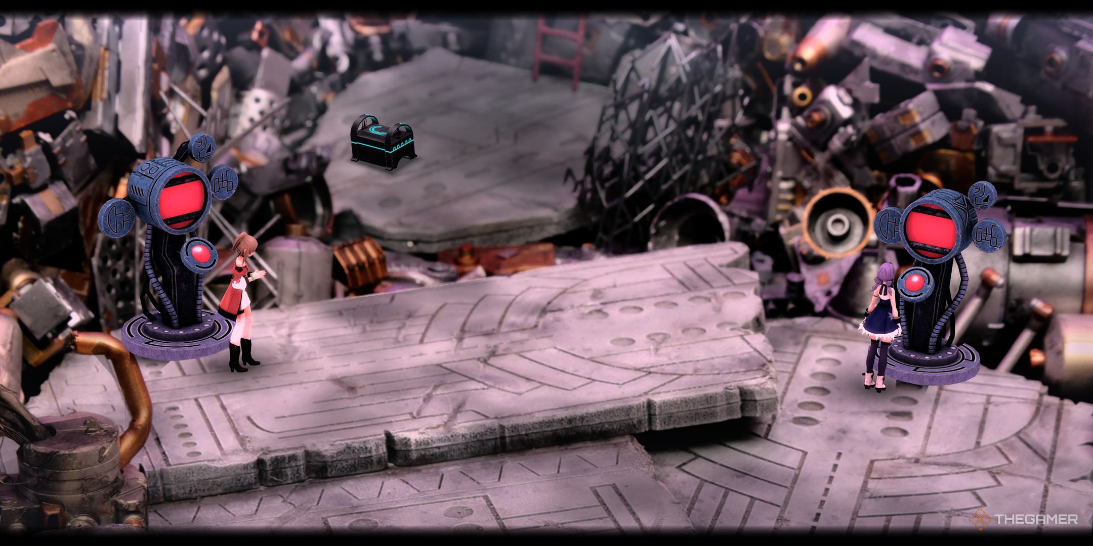 How To Beat The Atomecha In The Junkyard In Fantasian: Neo Dimension