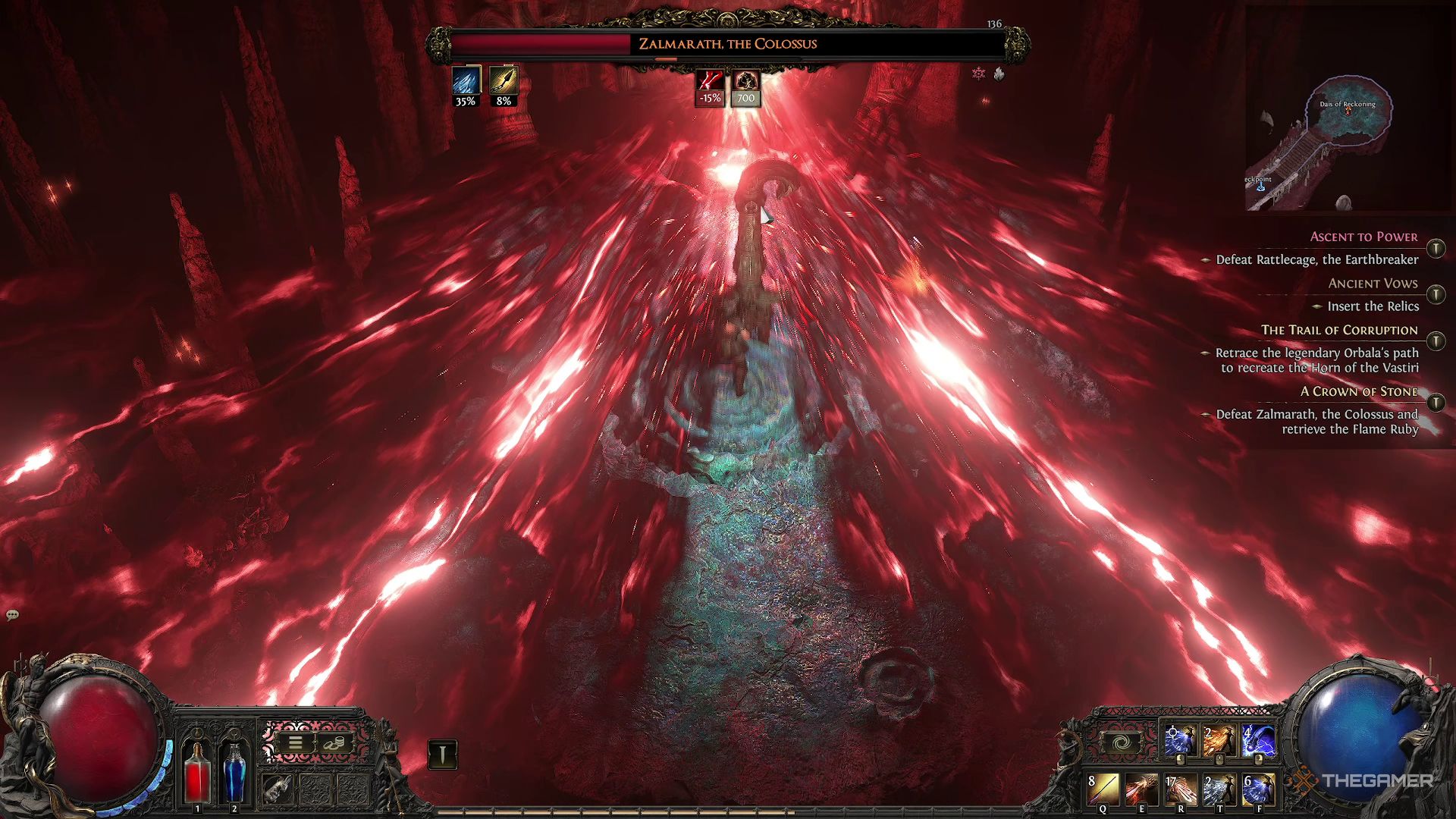 How To Beat Zalmarath, The Colossus In Path Of Exile 2