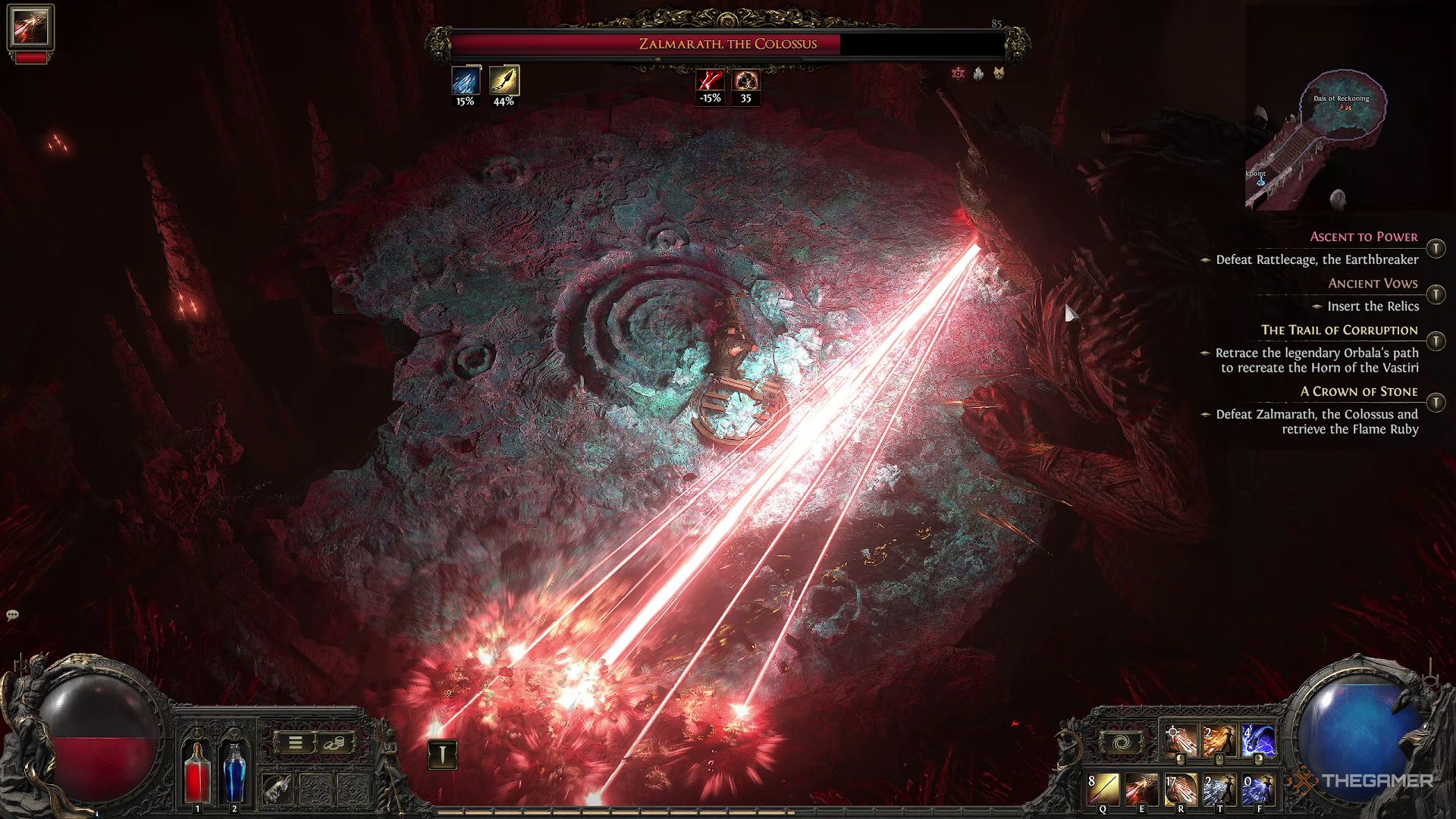 How To Beat Zalmarath, The Colossus In Path Of Exile 2