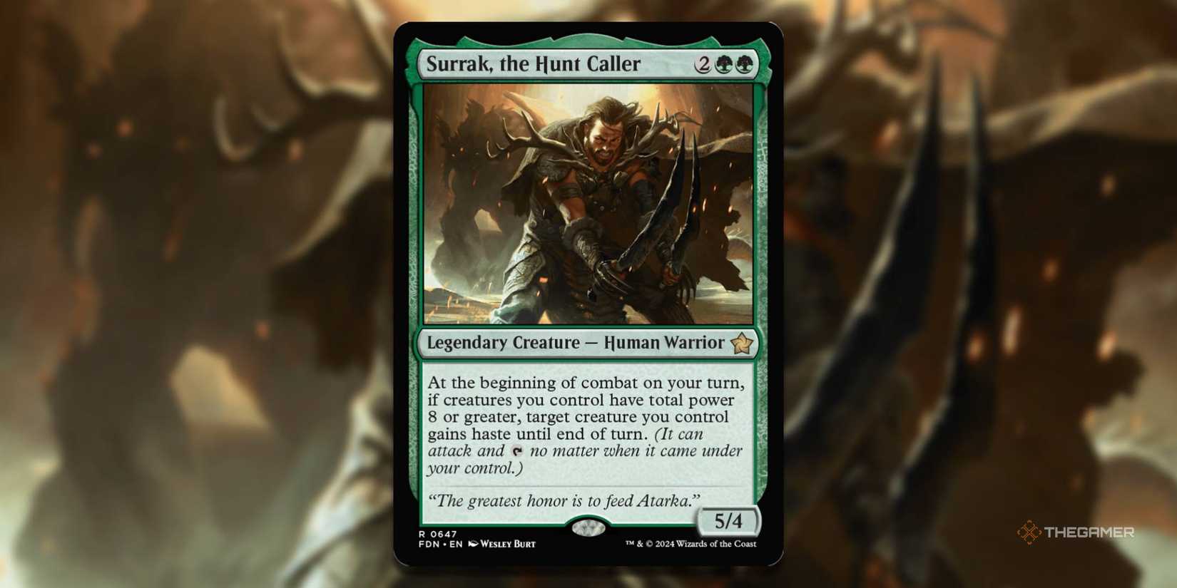 How To Build A Surrak, The Hunt Caller Commander Deck In MTG