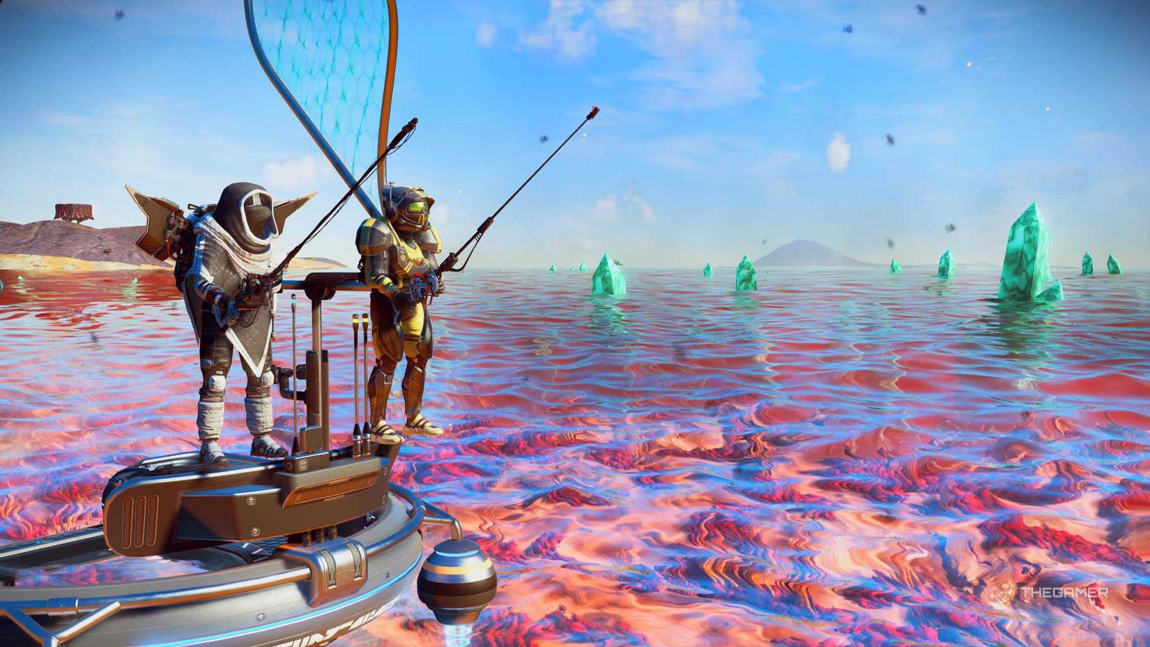 The sky of no man's sky unclean screenshot