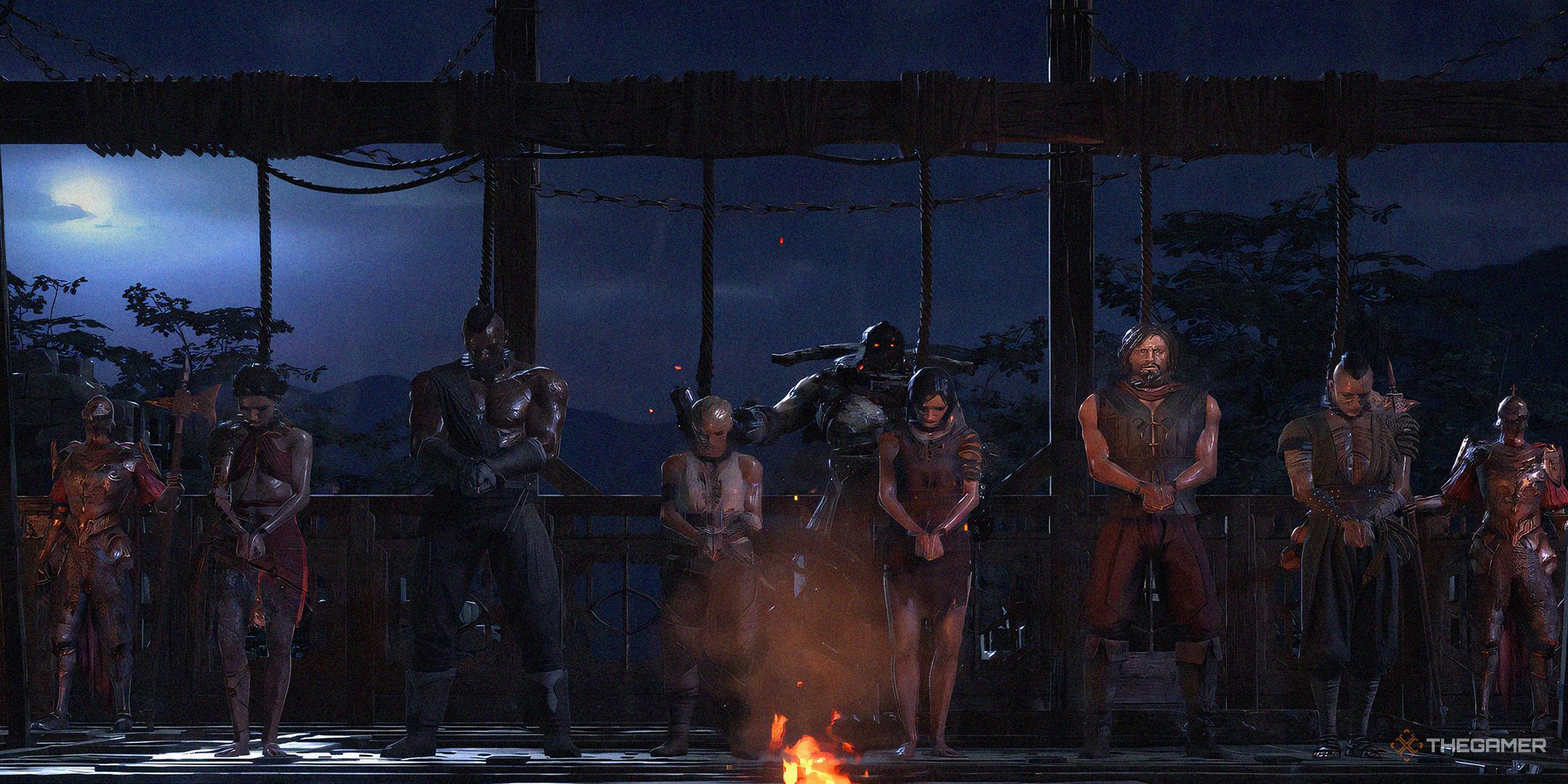 Choosing Mercenary as the starting class at the start of Path of Exile 2 campaign.