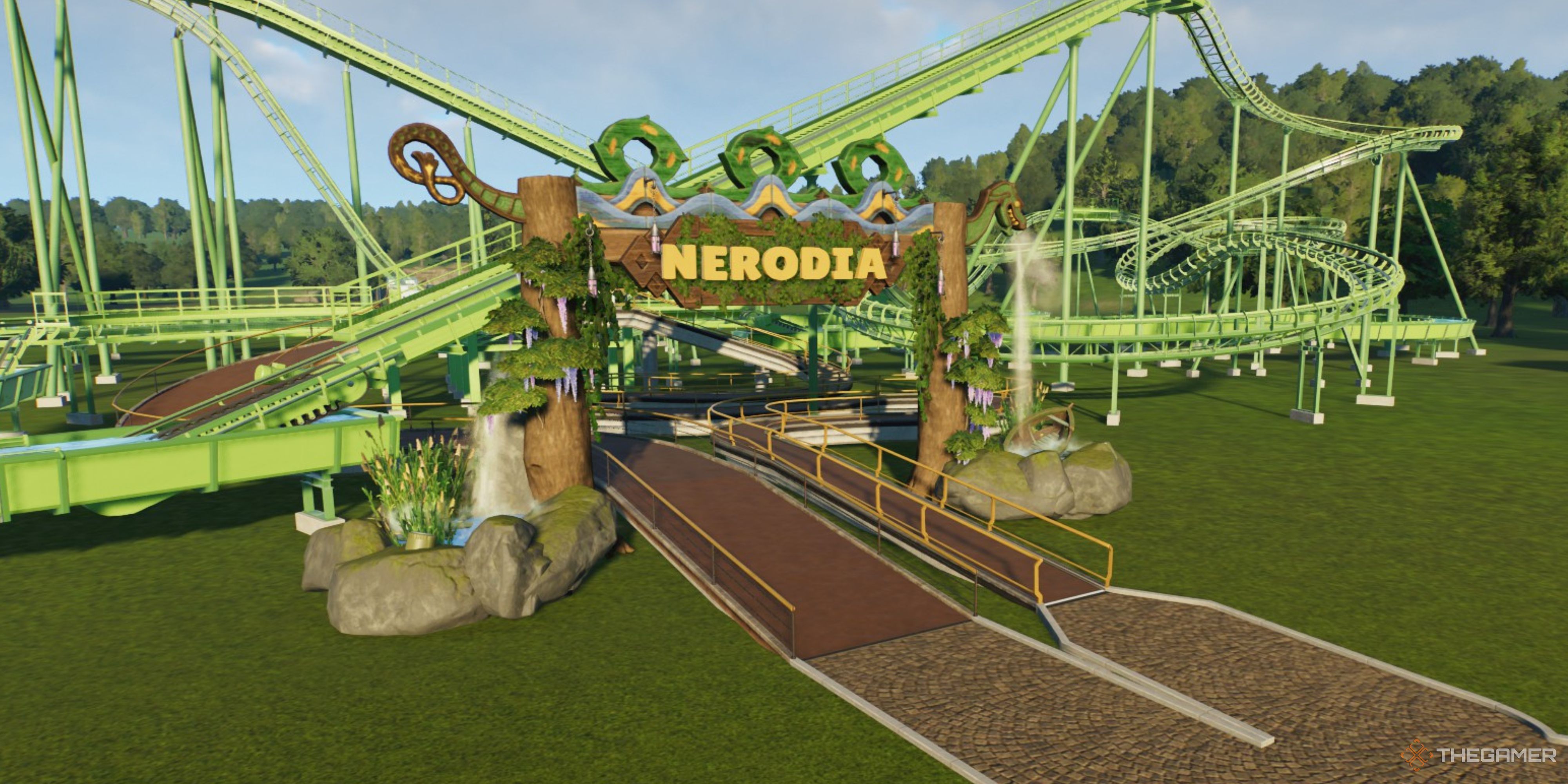 The Best Water Coaster And Flume Rapids Ride Blueprints In Planet Coaster 2