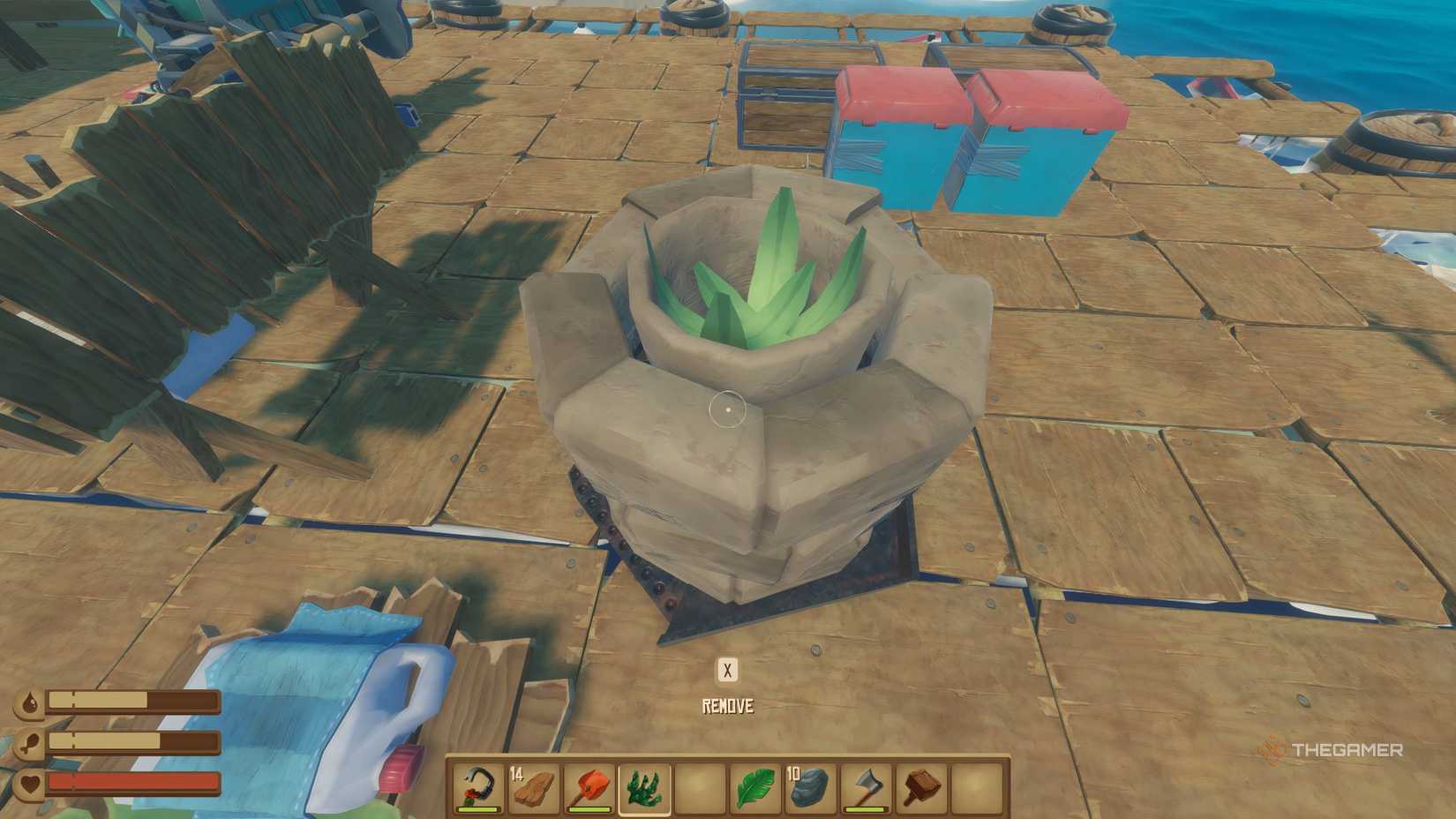 Vine Raft How To Craft Vine Goo In Raft